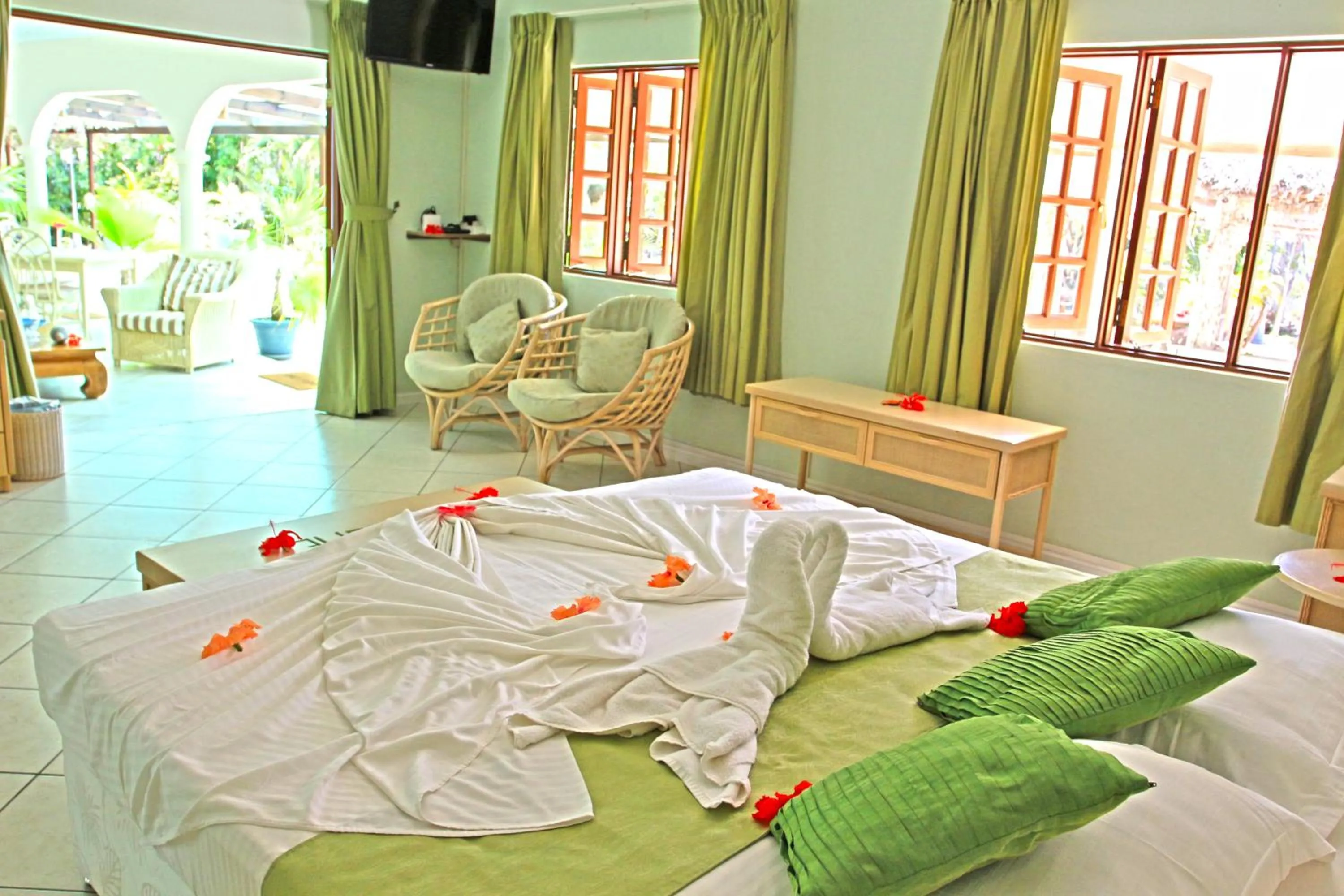 Bed in Villa De Cerf