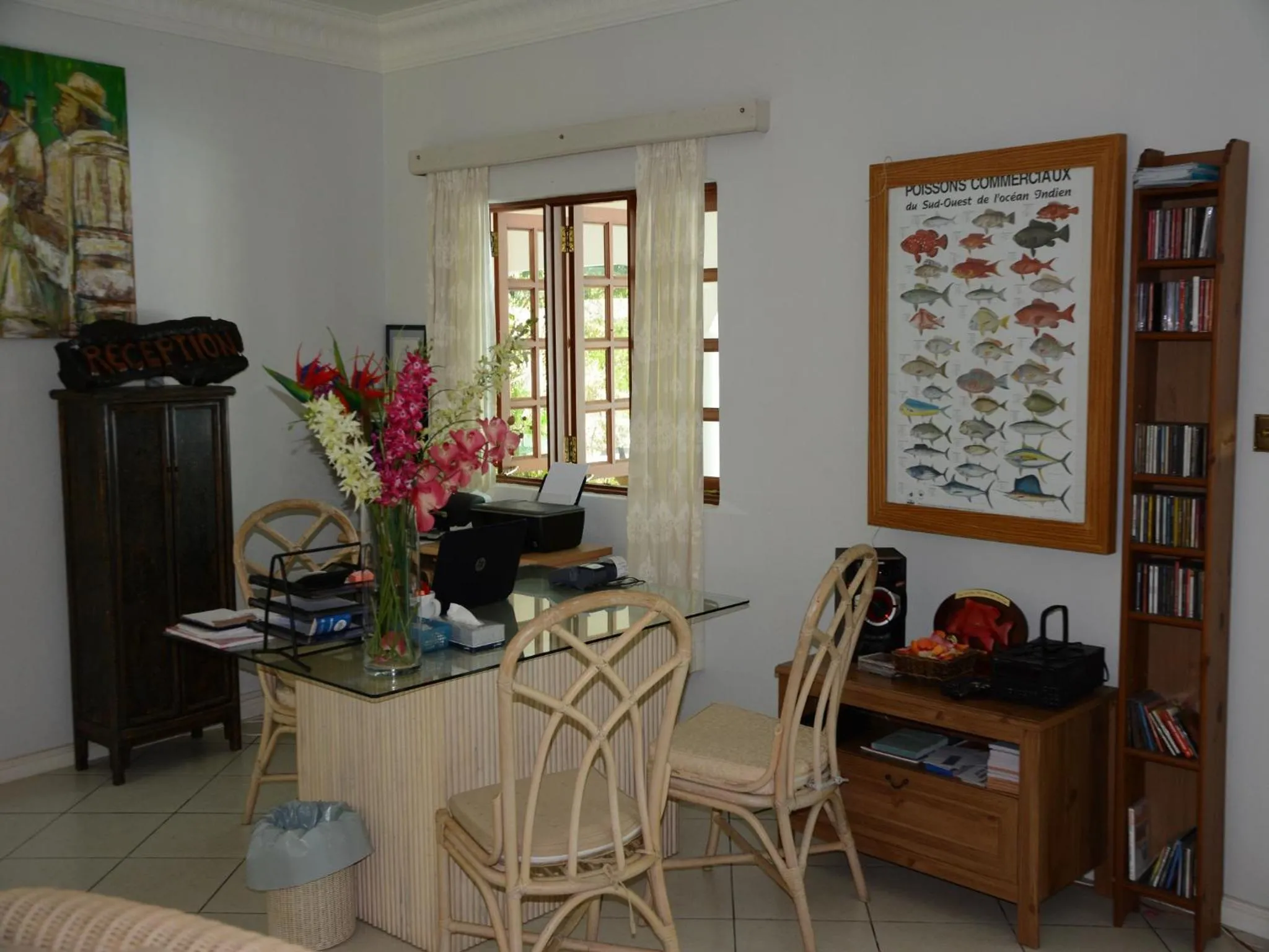Lobby or reception in Villa De Cerf