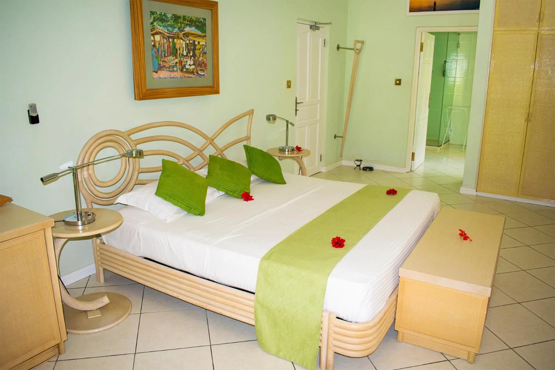Bed in Villa De Cerf