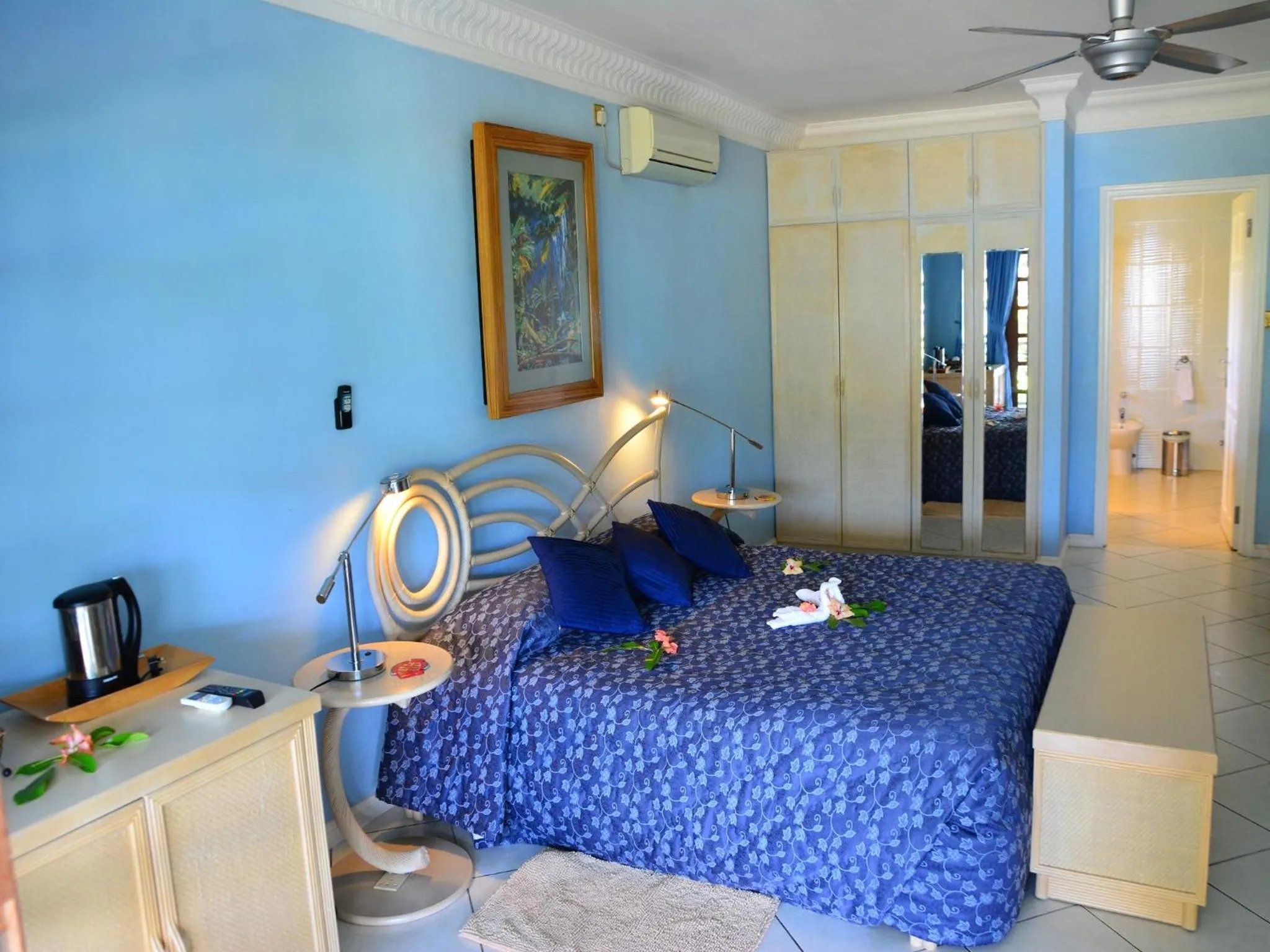 Bed in Villa De Cerf