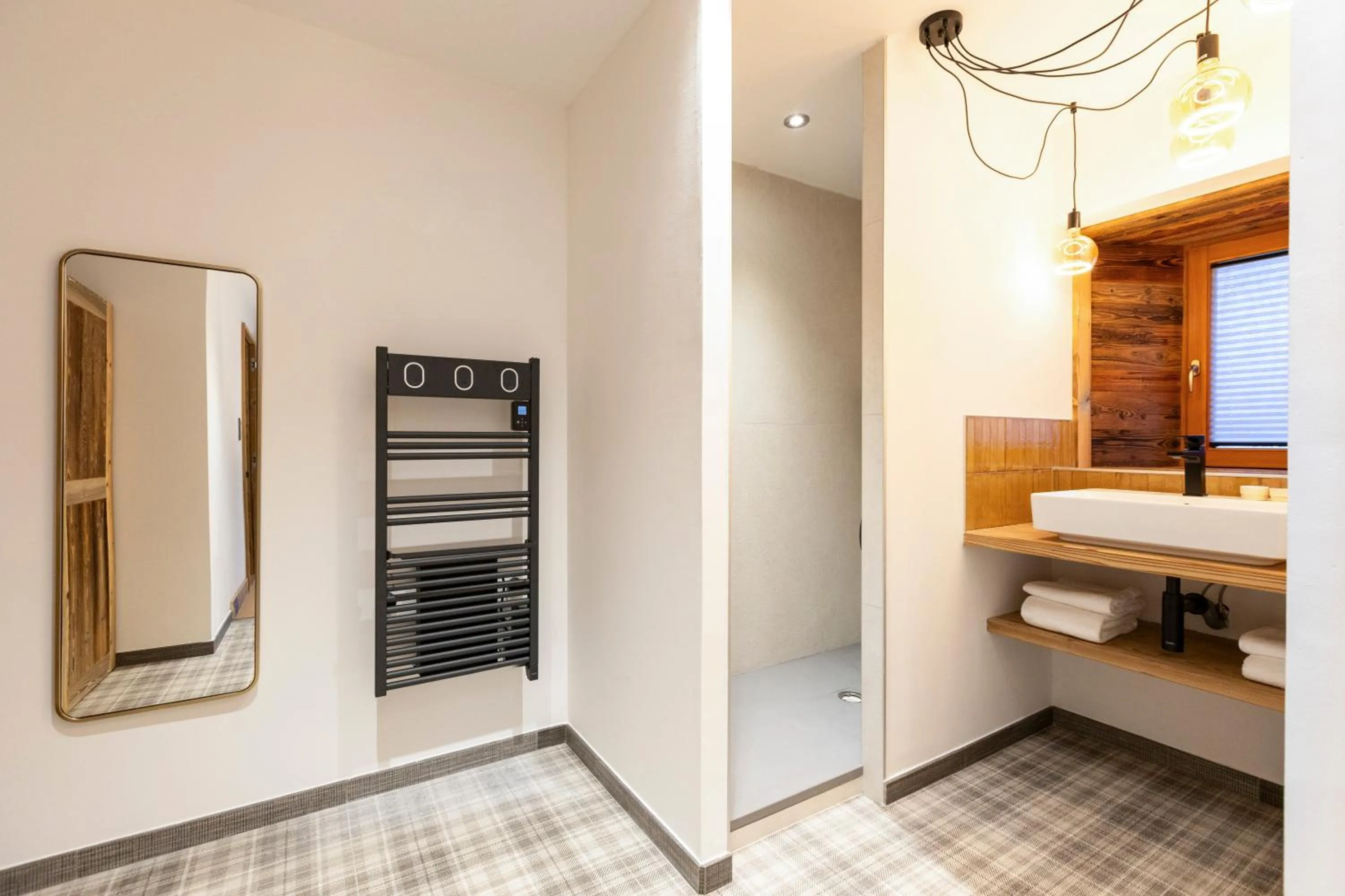 Bathroom in Wanderful Life MontBlanc refuge haut de gamme