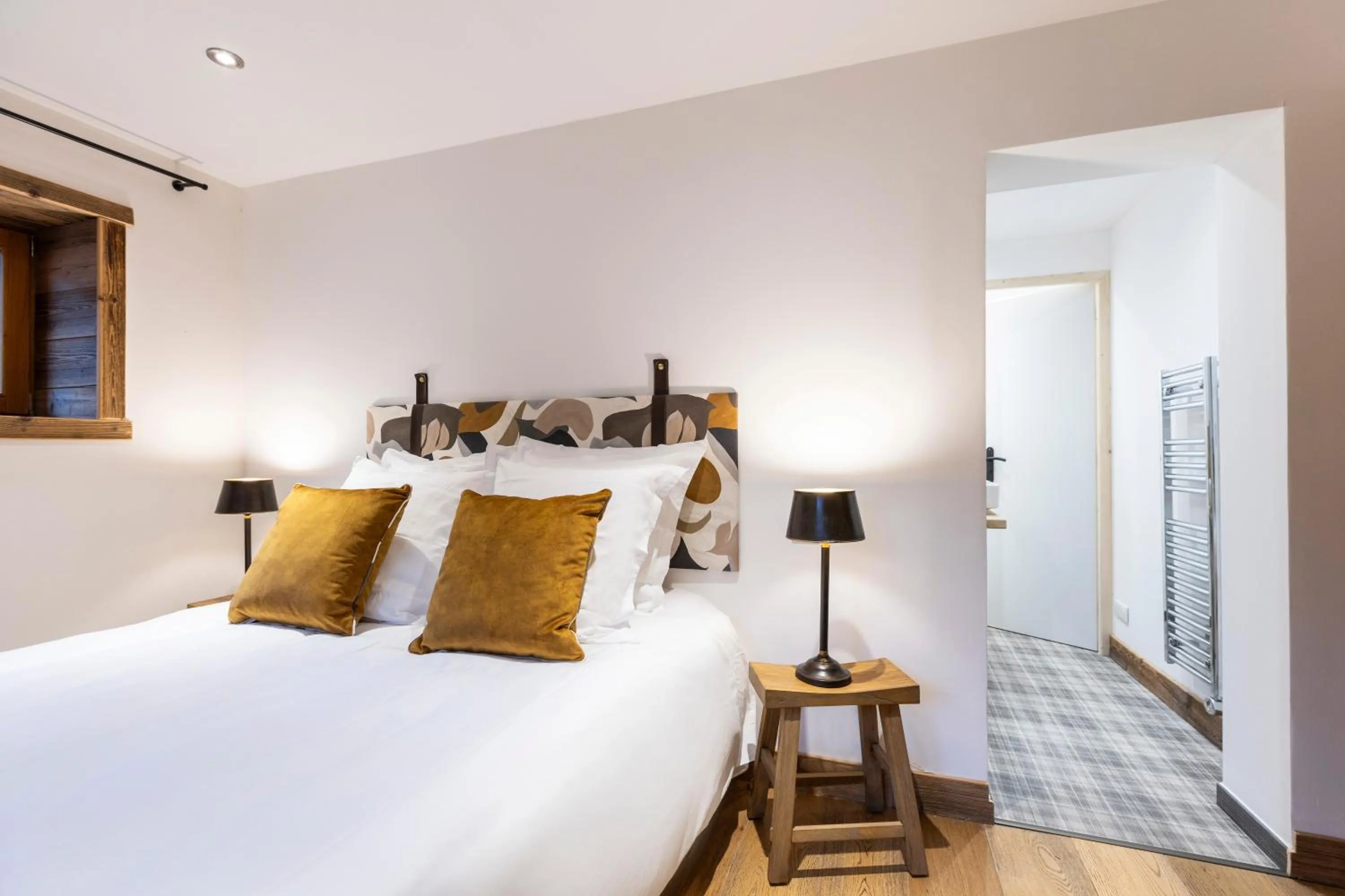 Photo of the whole room, Bed in Wanderful Life MontBlanc refuge haut de gamme