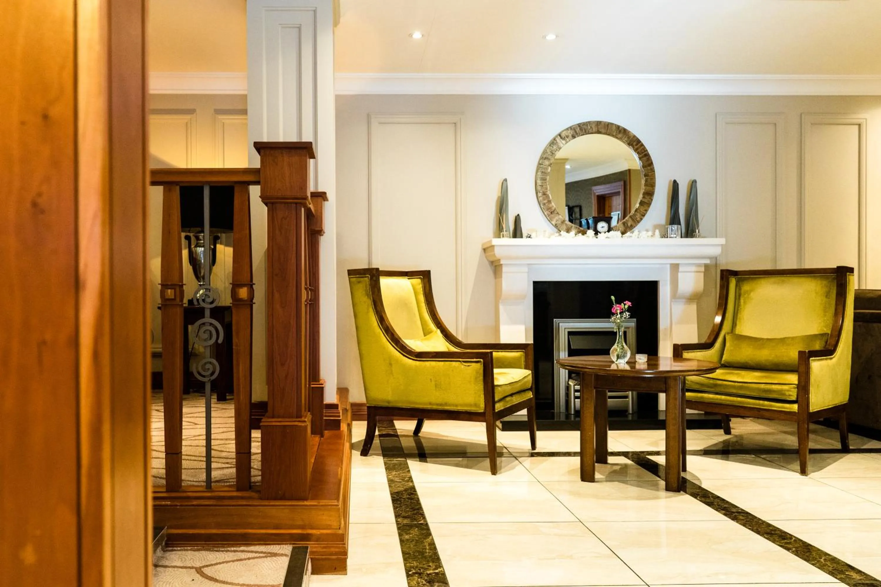 Lobby or reception in The Malone Hotel