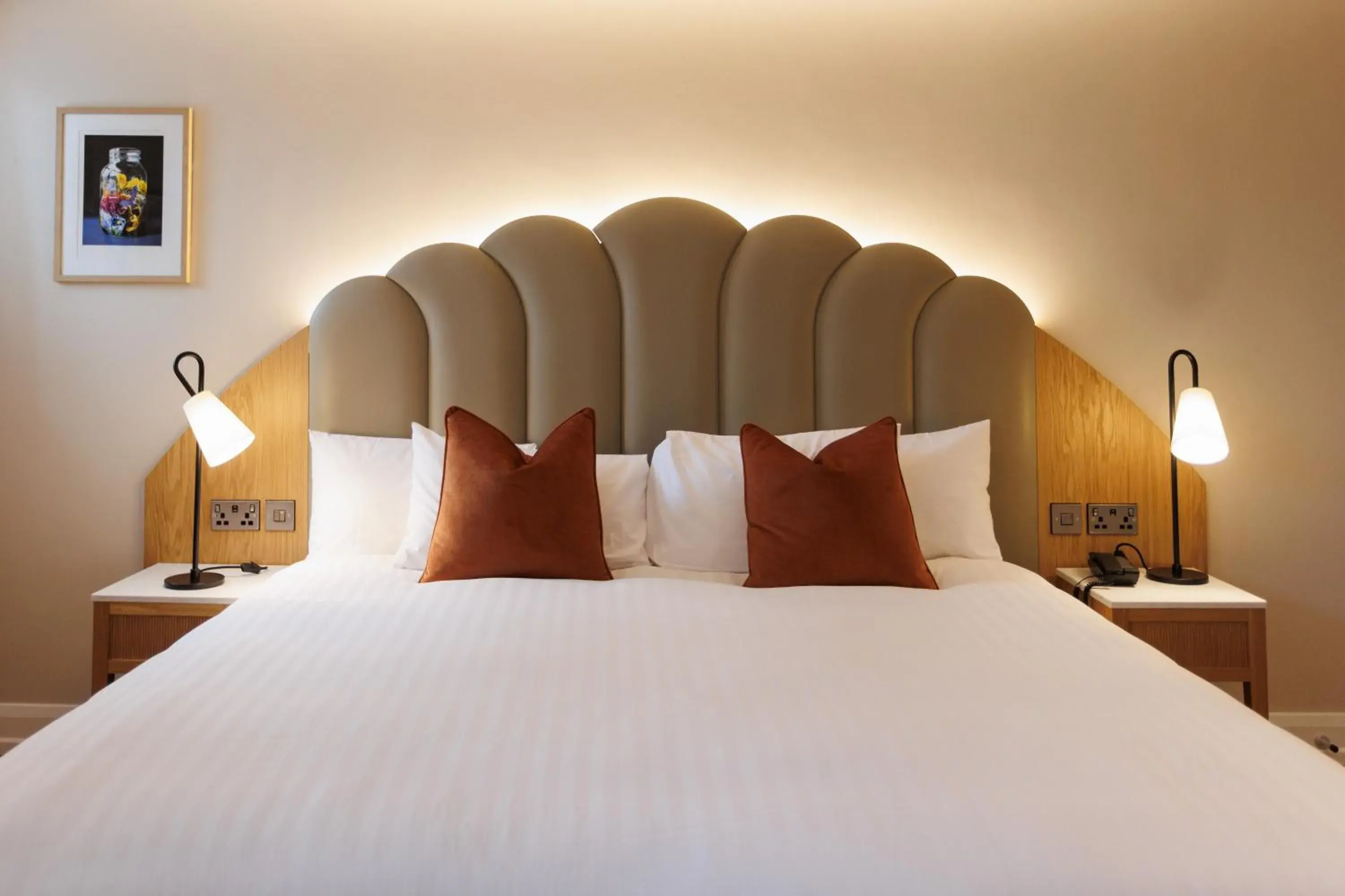 Bed in The Malone Hotel Bed in The Malone Hotel