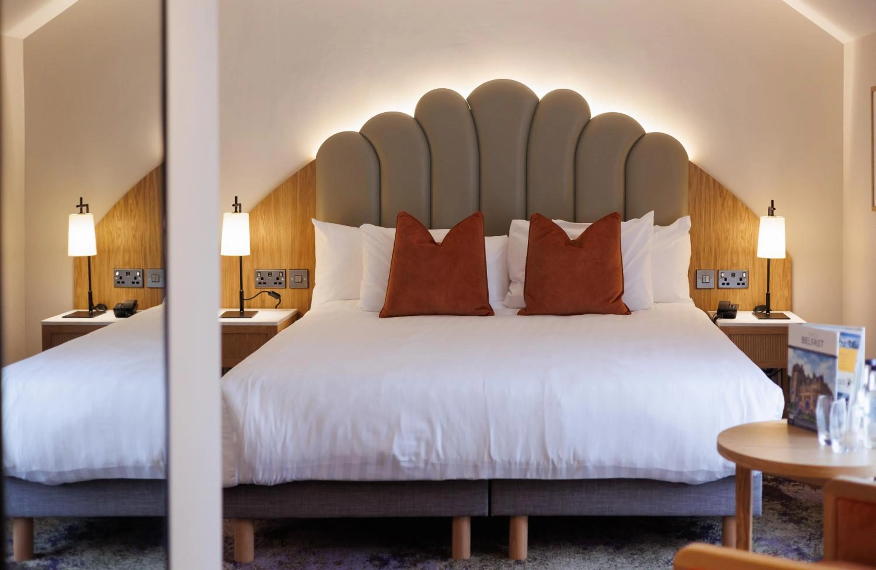 Bed in The Malone Hotel