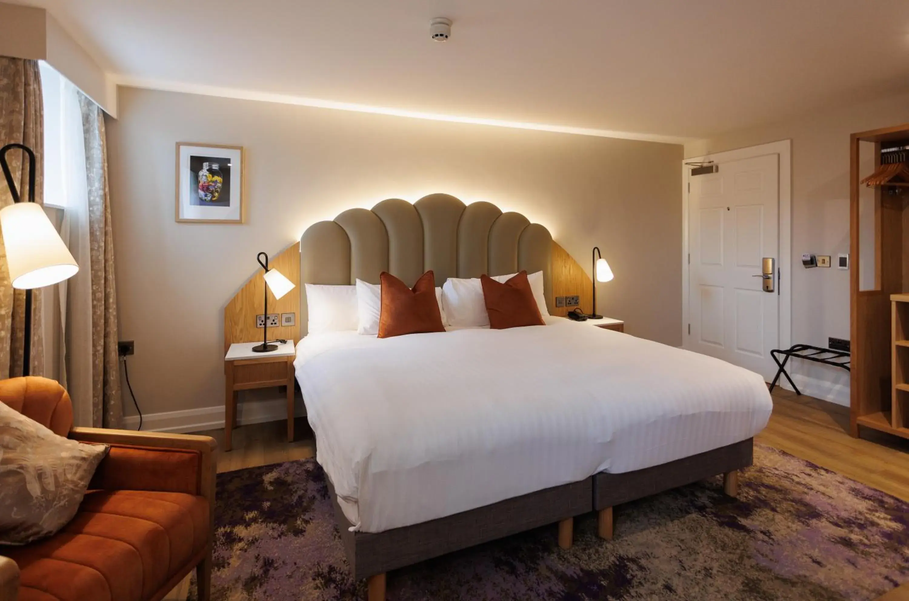 Bed in The Malone Hotel Bed in The Malone Hotel