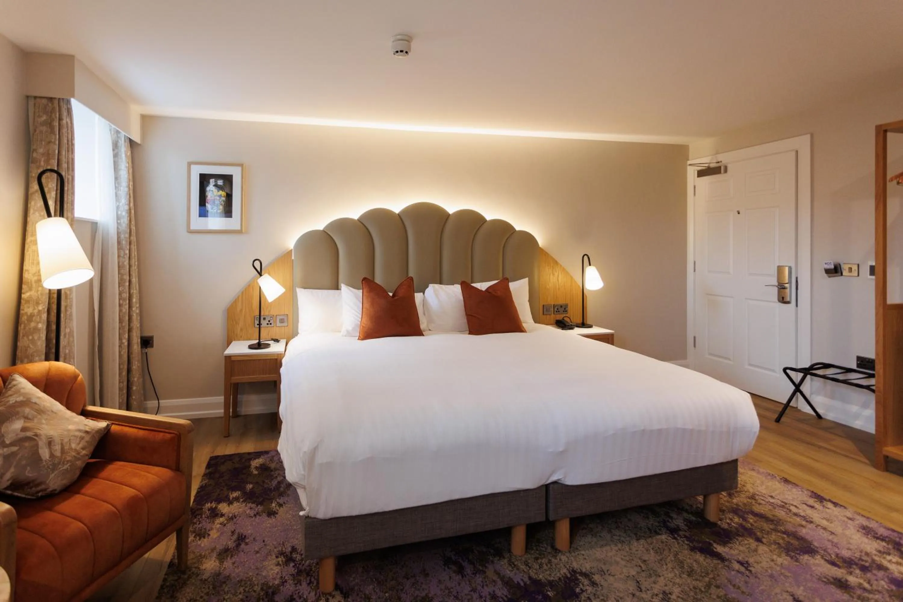 Bed in The Malone Hotel