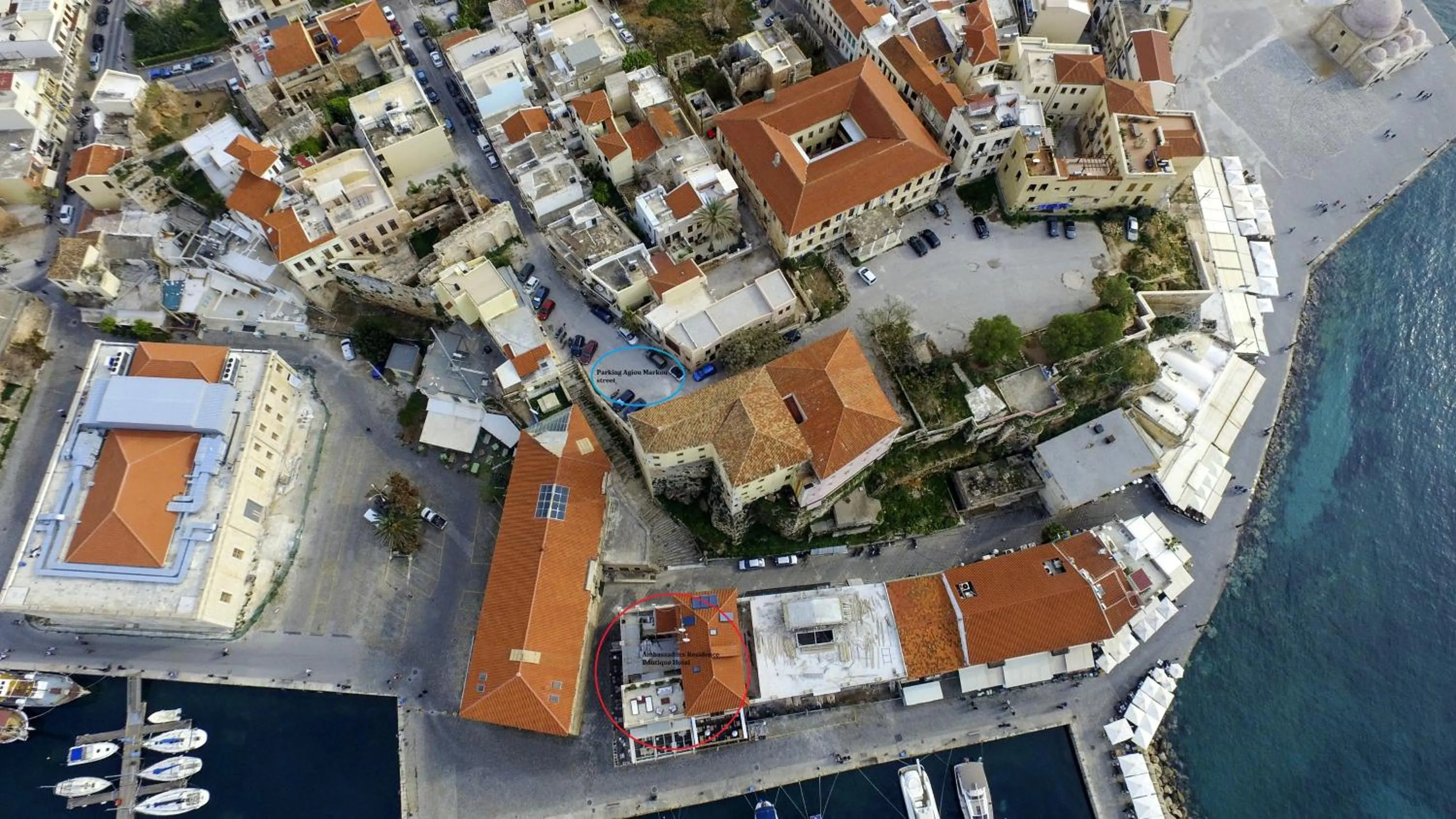 Location in Ambassadors Residence Boutique Hotel