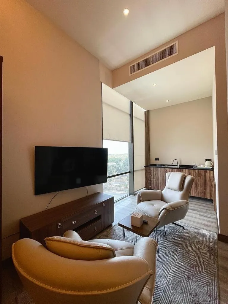 Seating area in Jeddah Homes Boutique Hotel