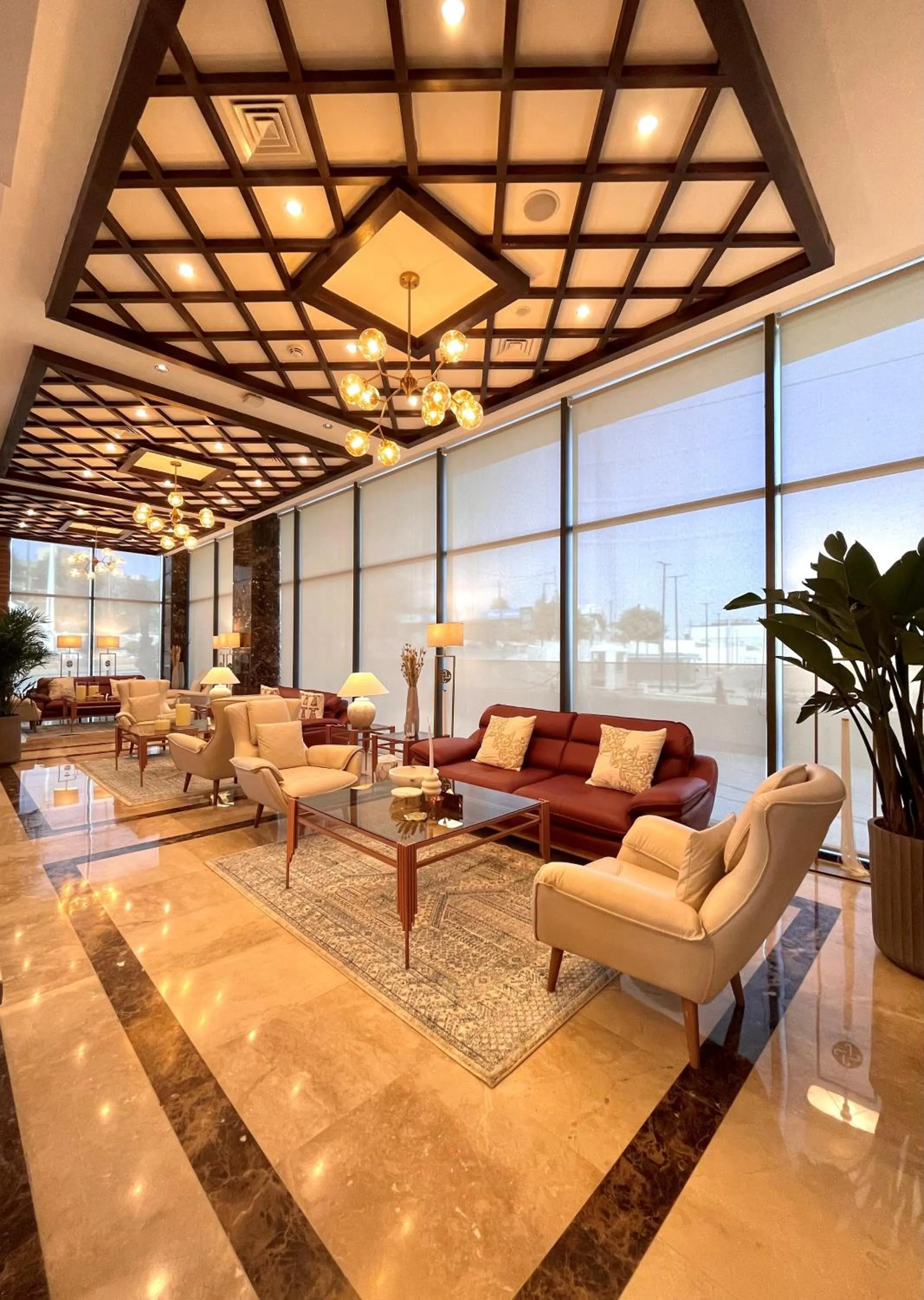 Seating area in Jeddah Homes Boutique Hotel
