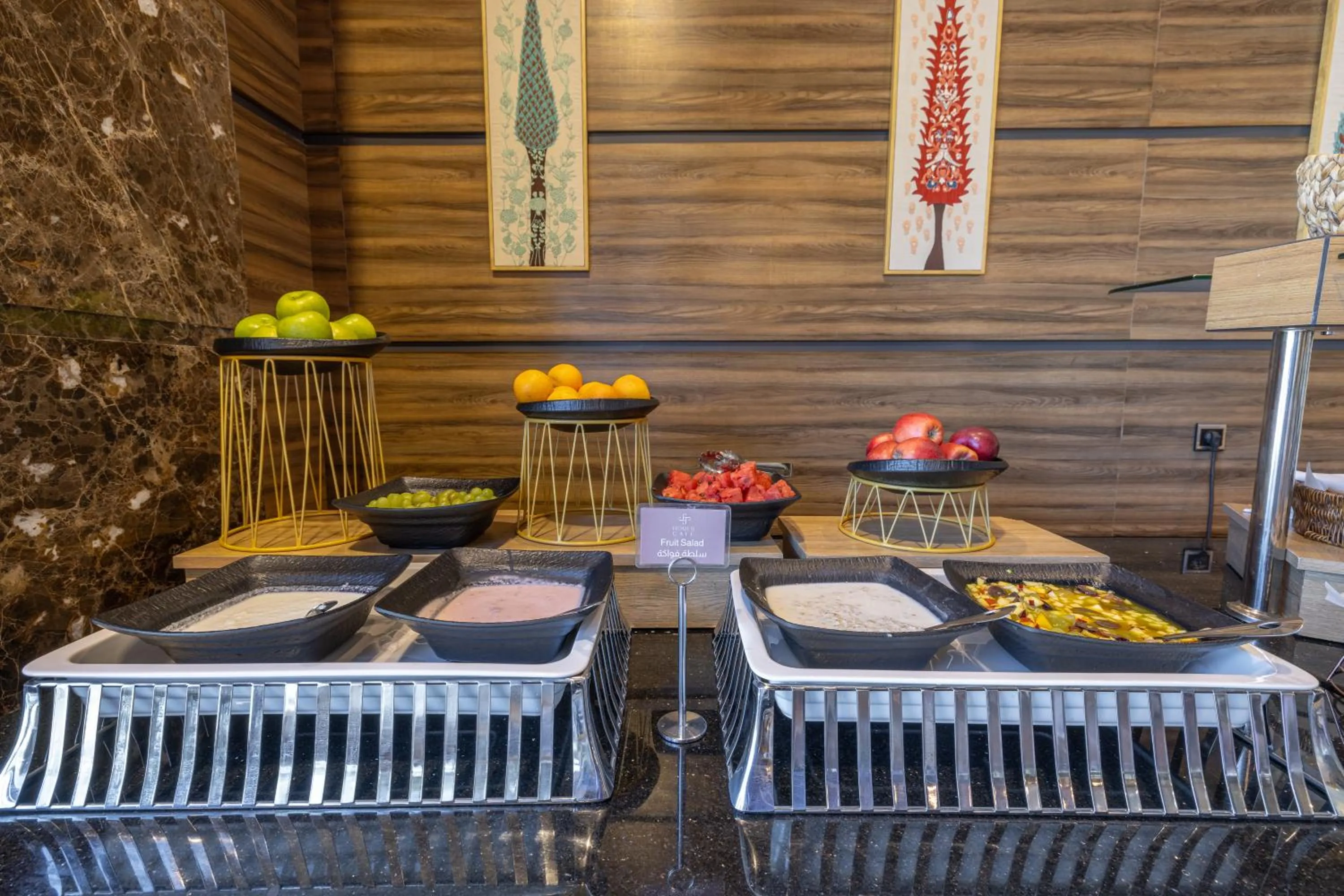 Buffet breakfast in Jeddah Homes Boutique Hotel