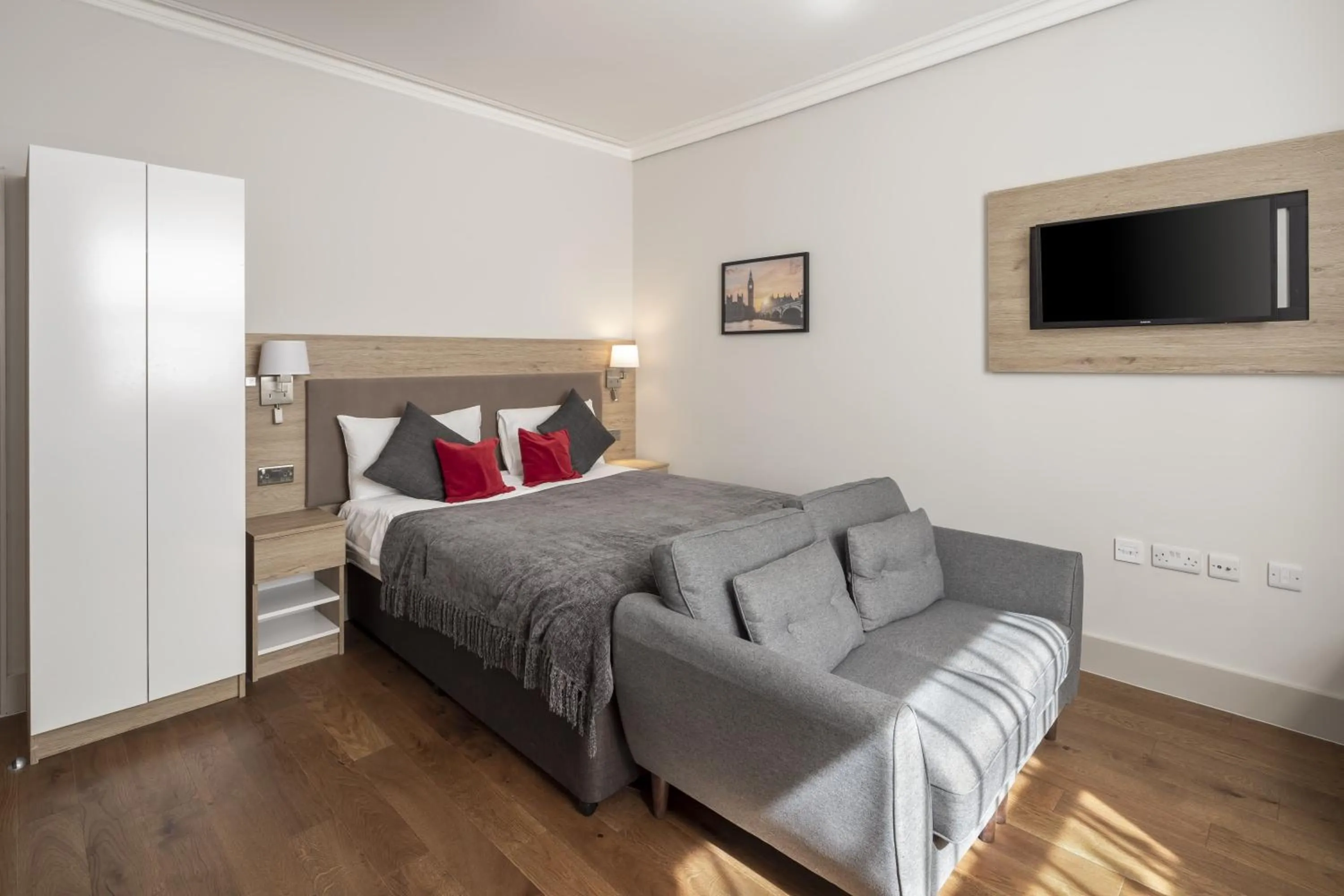 Bed in Notting Hill House