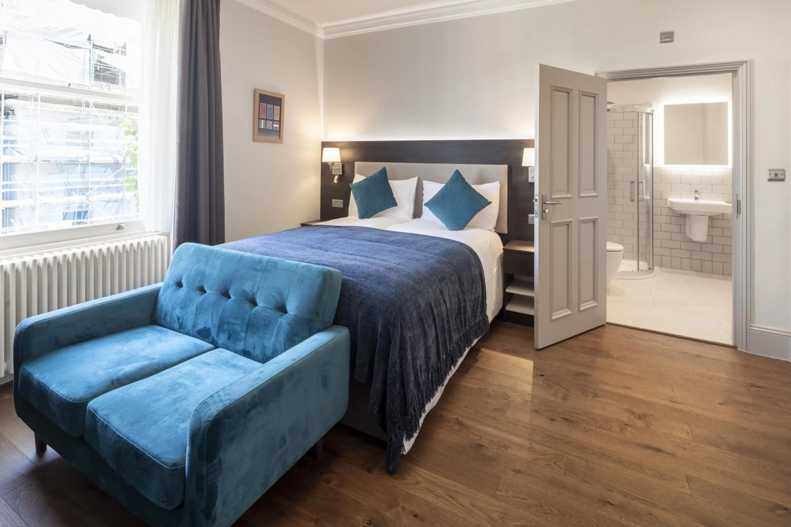 Bed in Notting Hill House