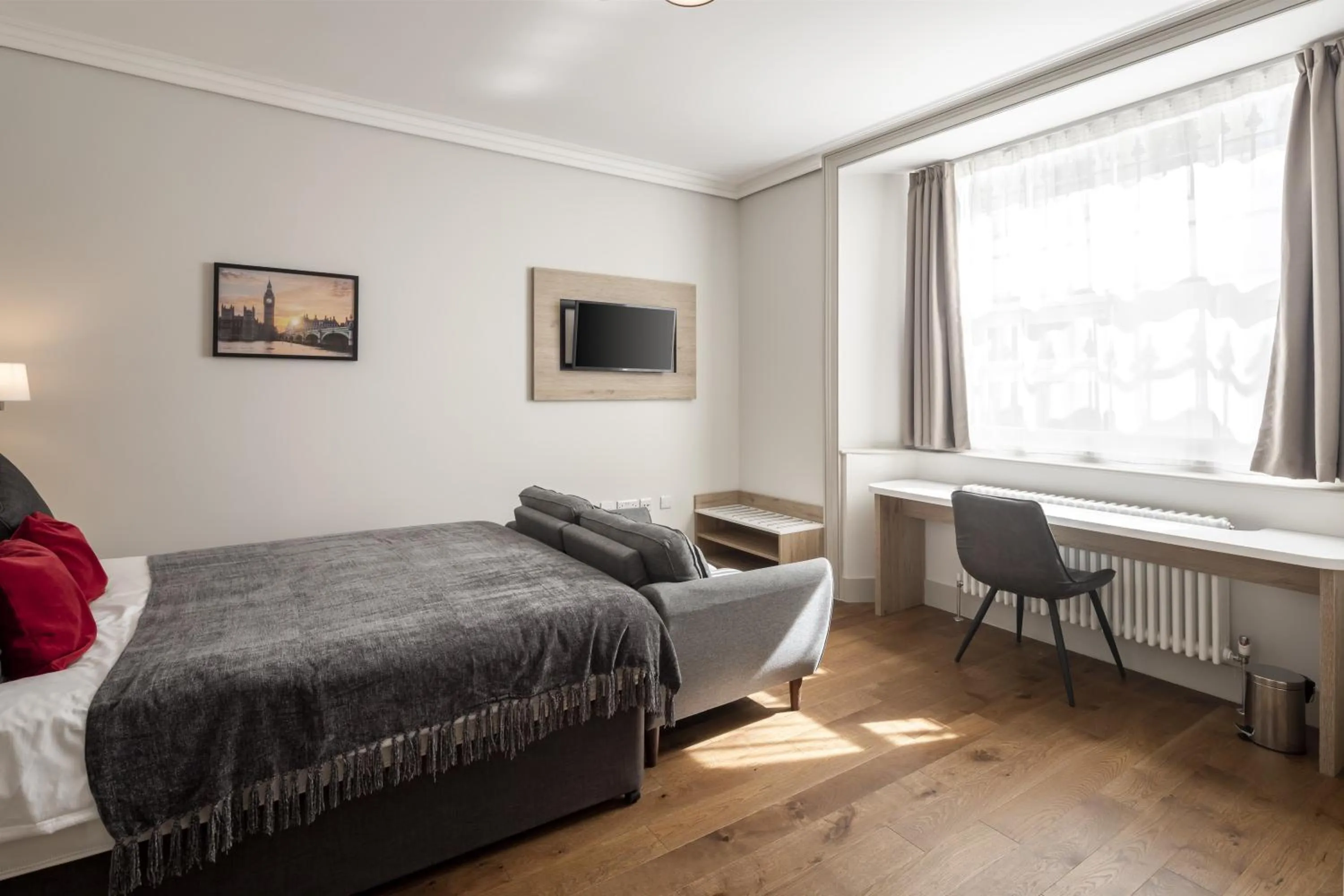 Bed in Notting Hill House