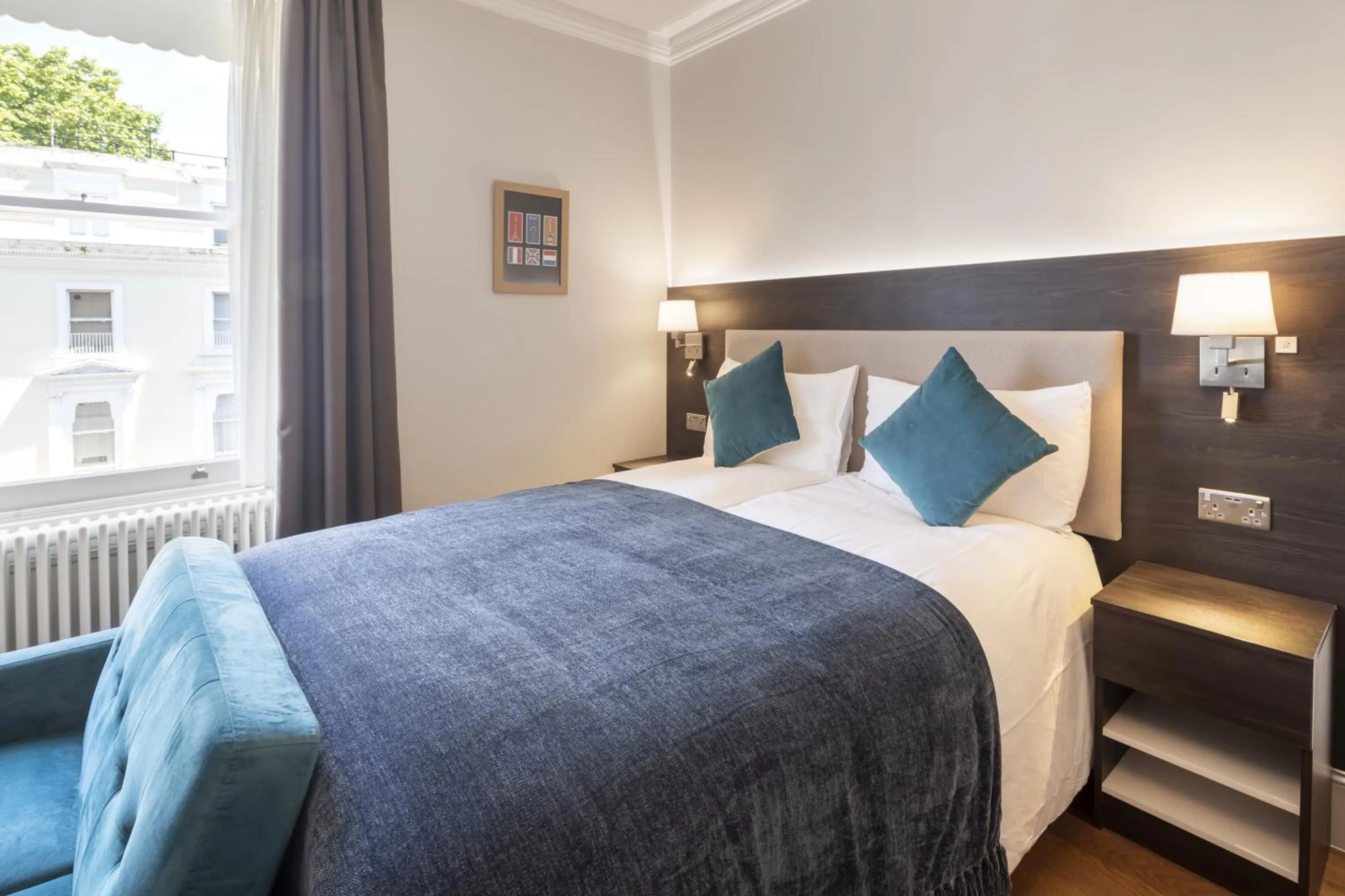 Bed in Notting Hill House