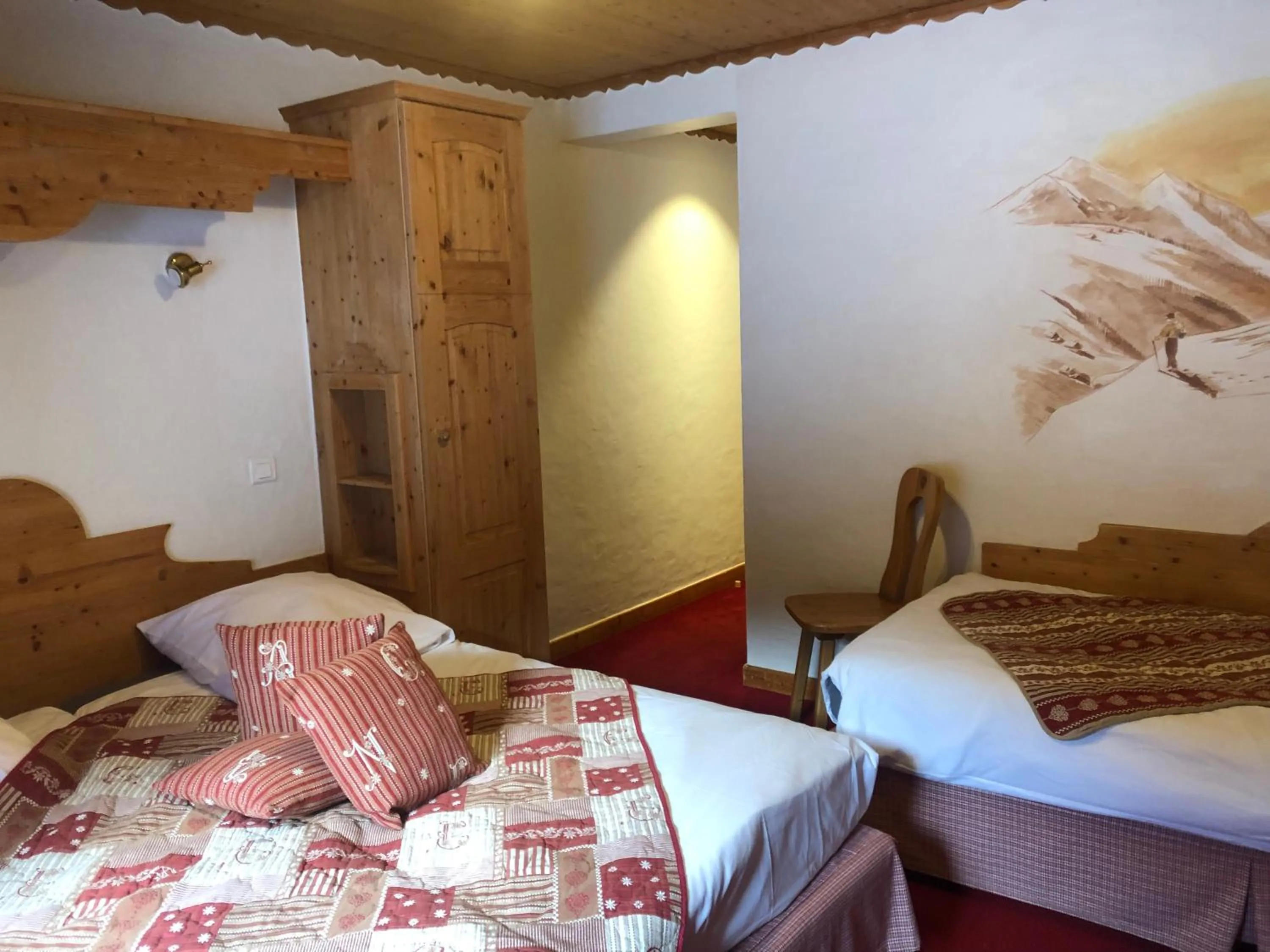 Bed in Hôtel la Kinkerne