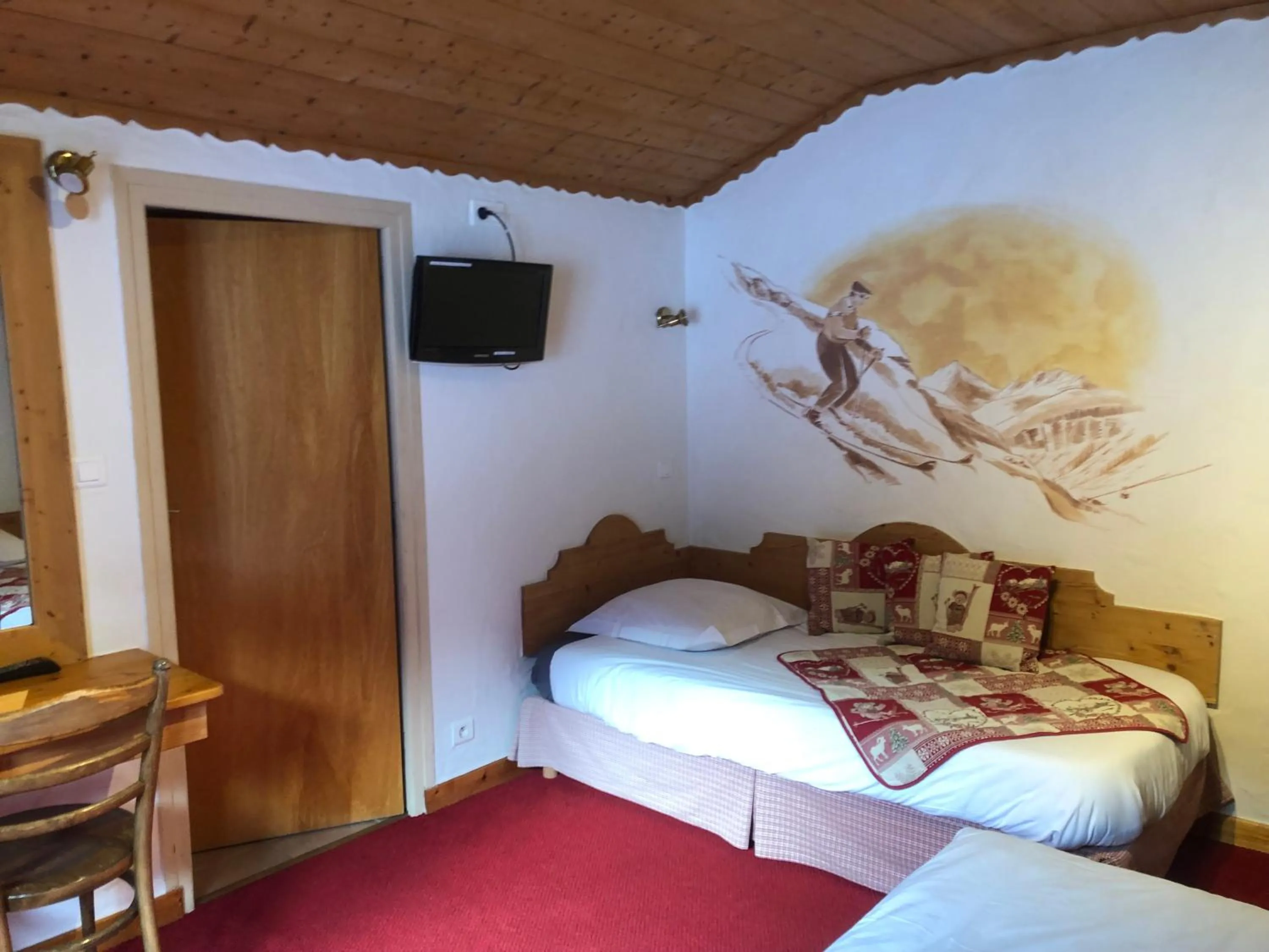 Bedroom, Bed in Hôtel la Kinkerne