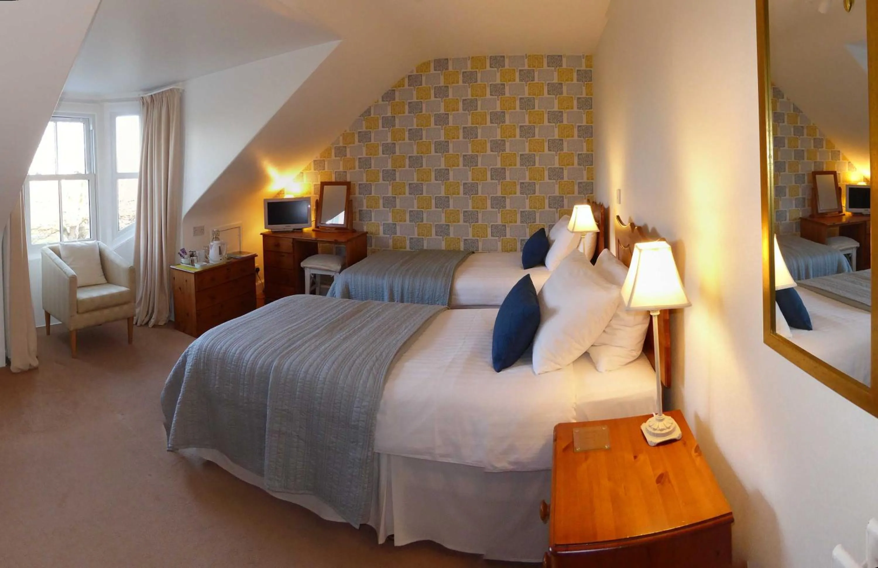 Bed in Crioch Guest House