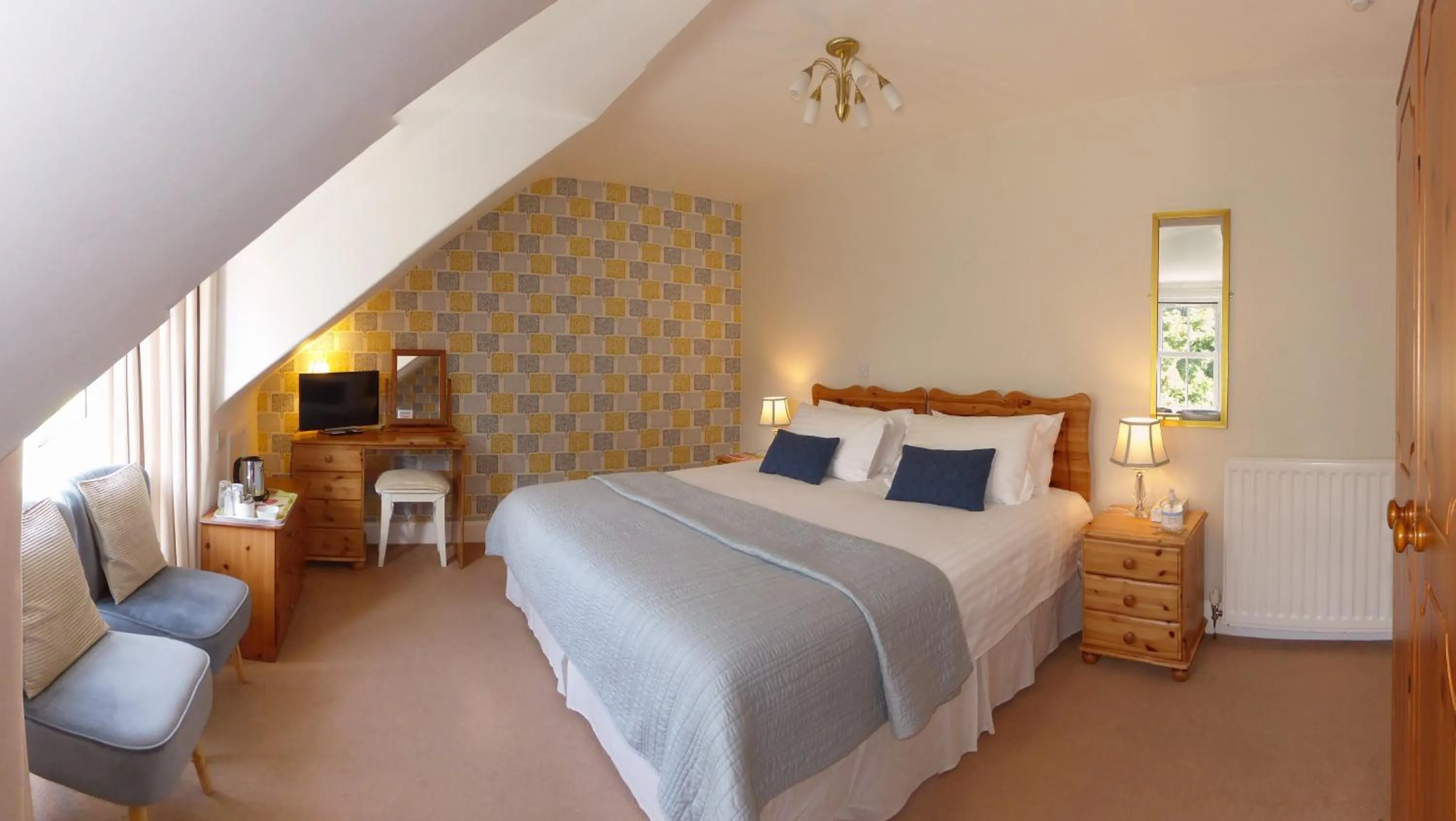 Bed in Crioch Guest House