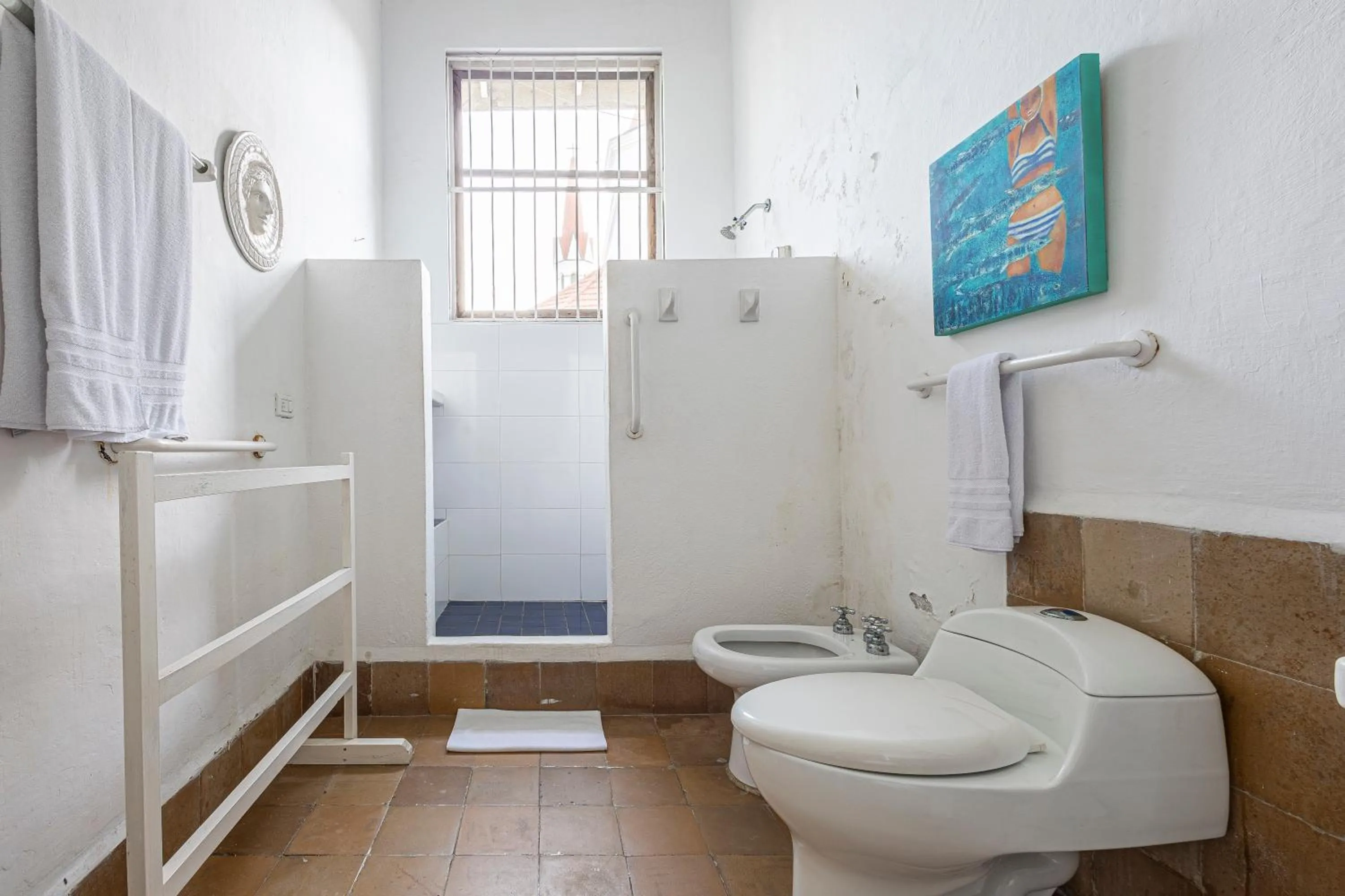 Shower in Casa Real Del Cabrero by Soho