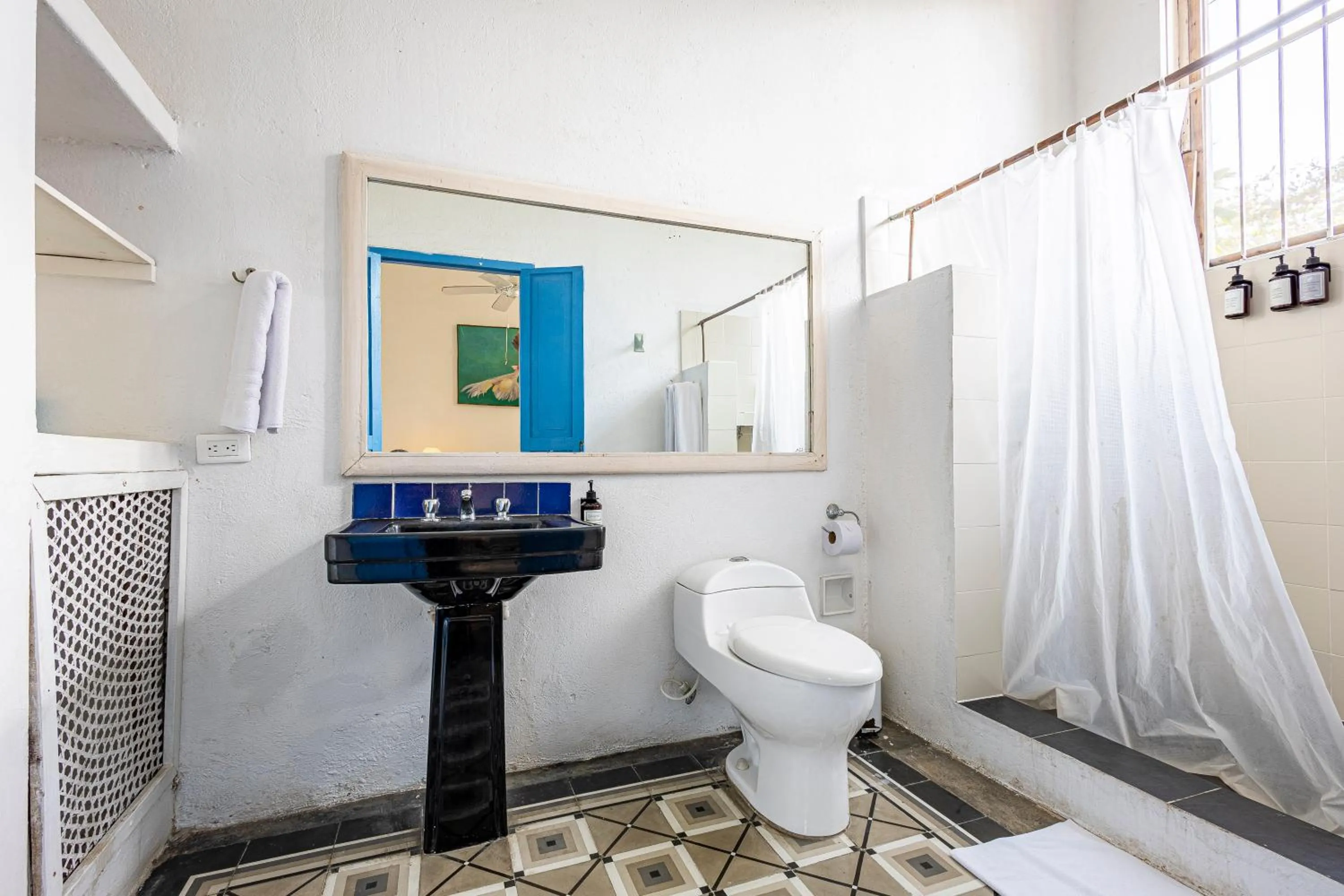 Shower in Casa Real Del Cabrero by Soho