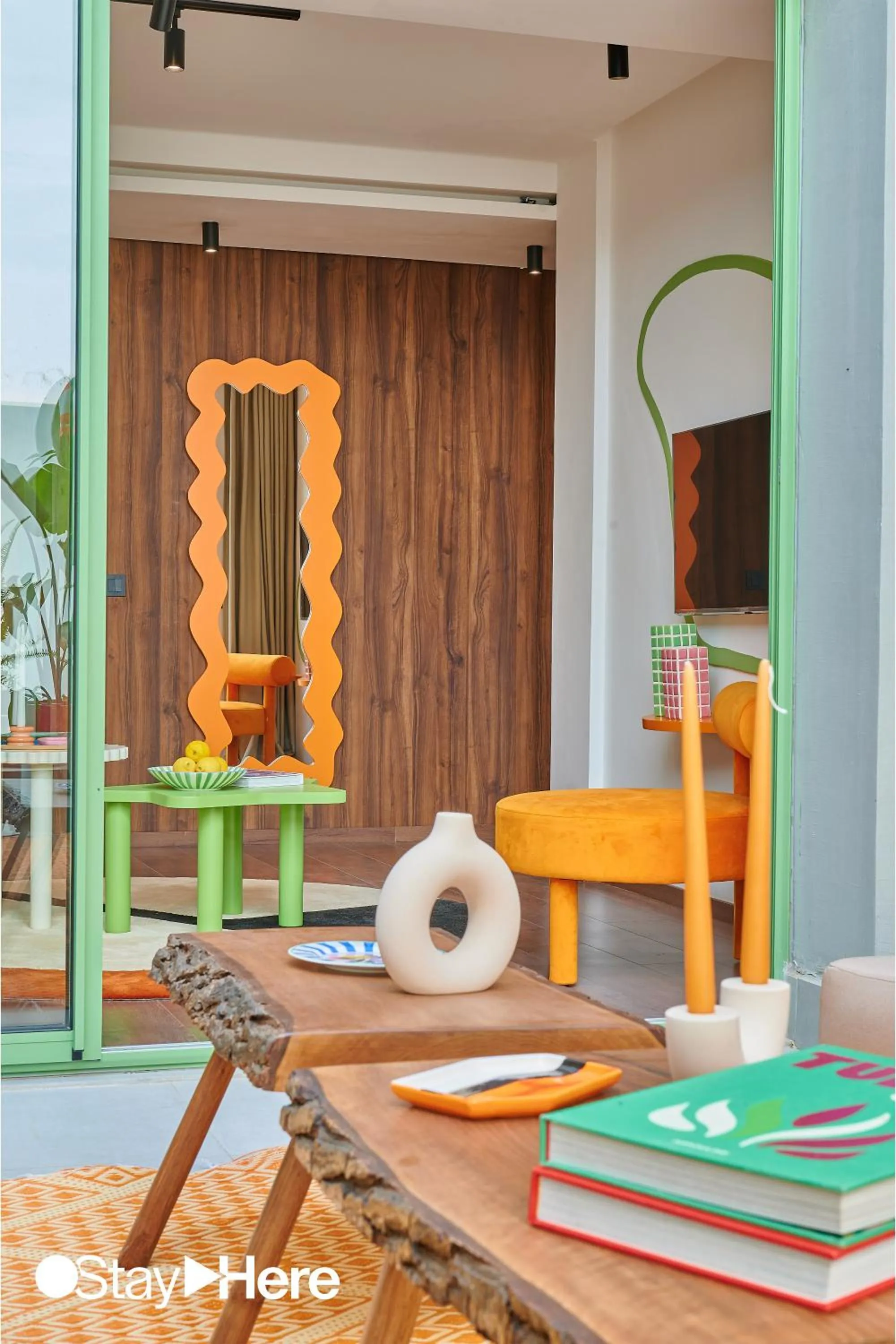 Balcony/Terrace in Stayhere Casablanca - CFC - Vibrant Residence