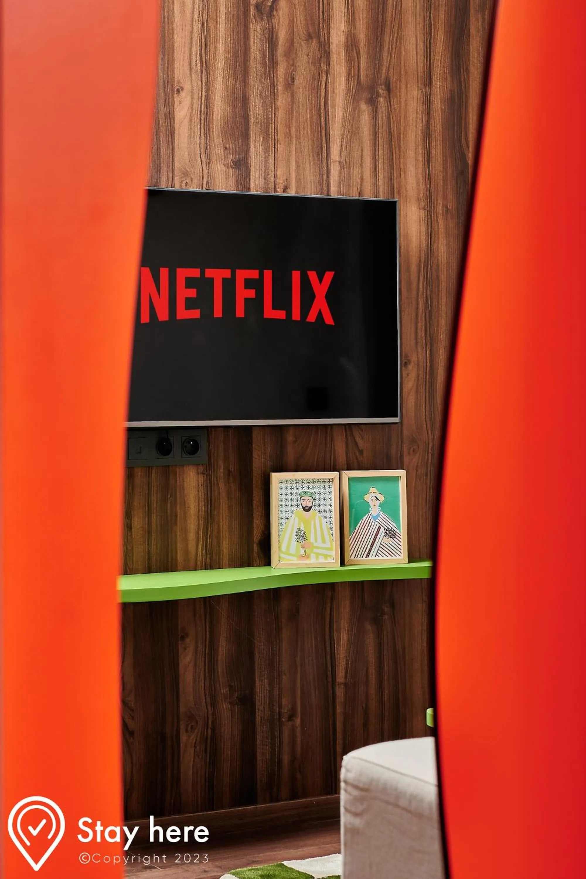 TV and multimedia in Stayhere Casablanca - CFC - Vibrant Residence