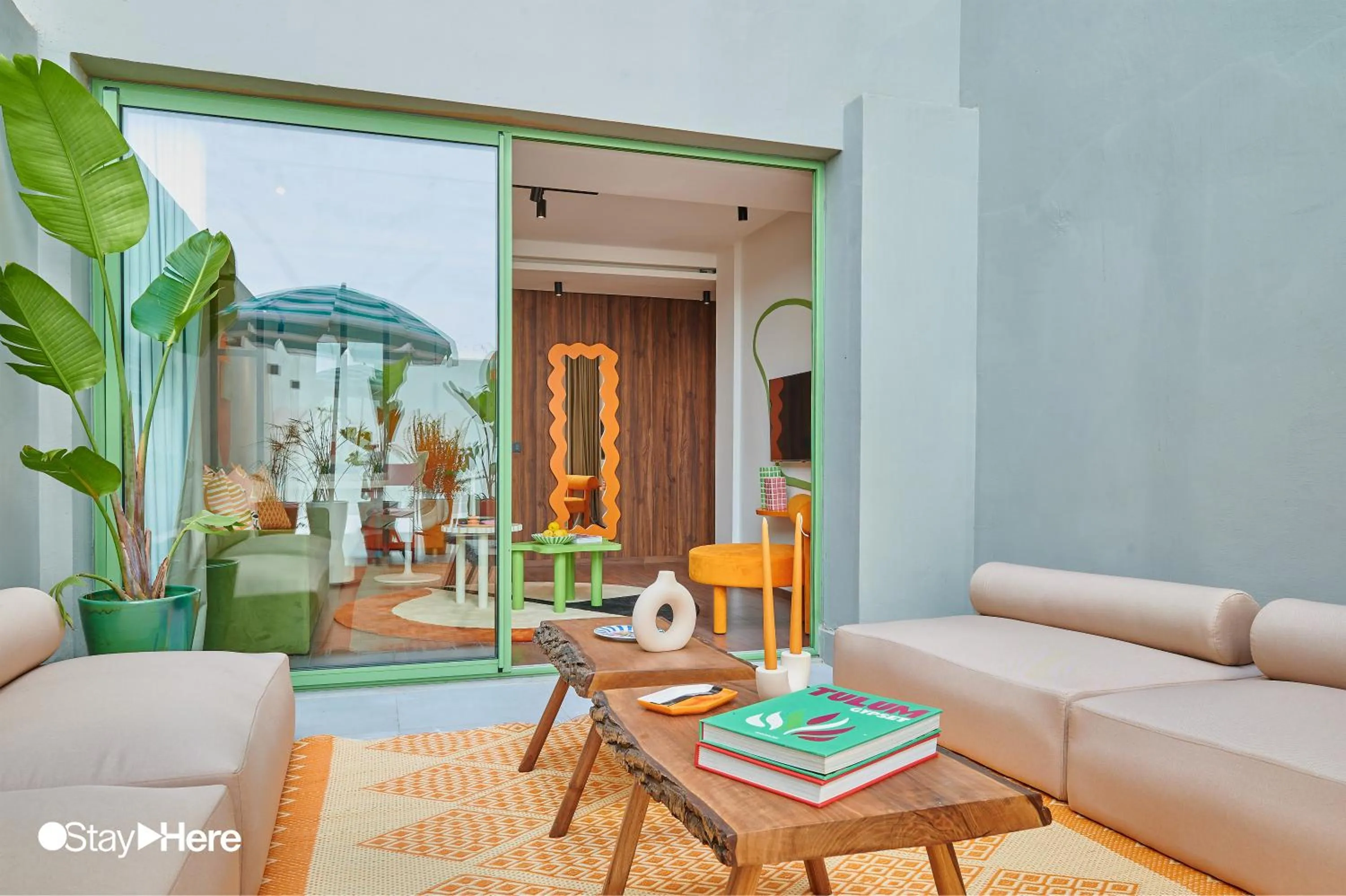 Balcony/Terrace in Stayhere Casablanca - CFC - Vibrant Residence