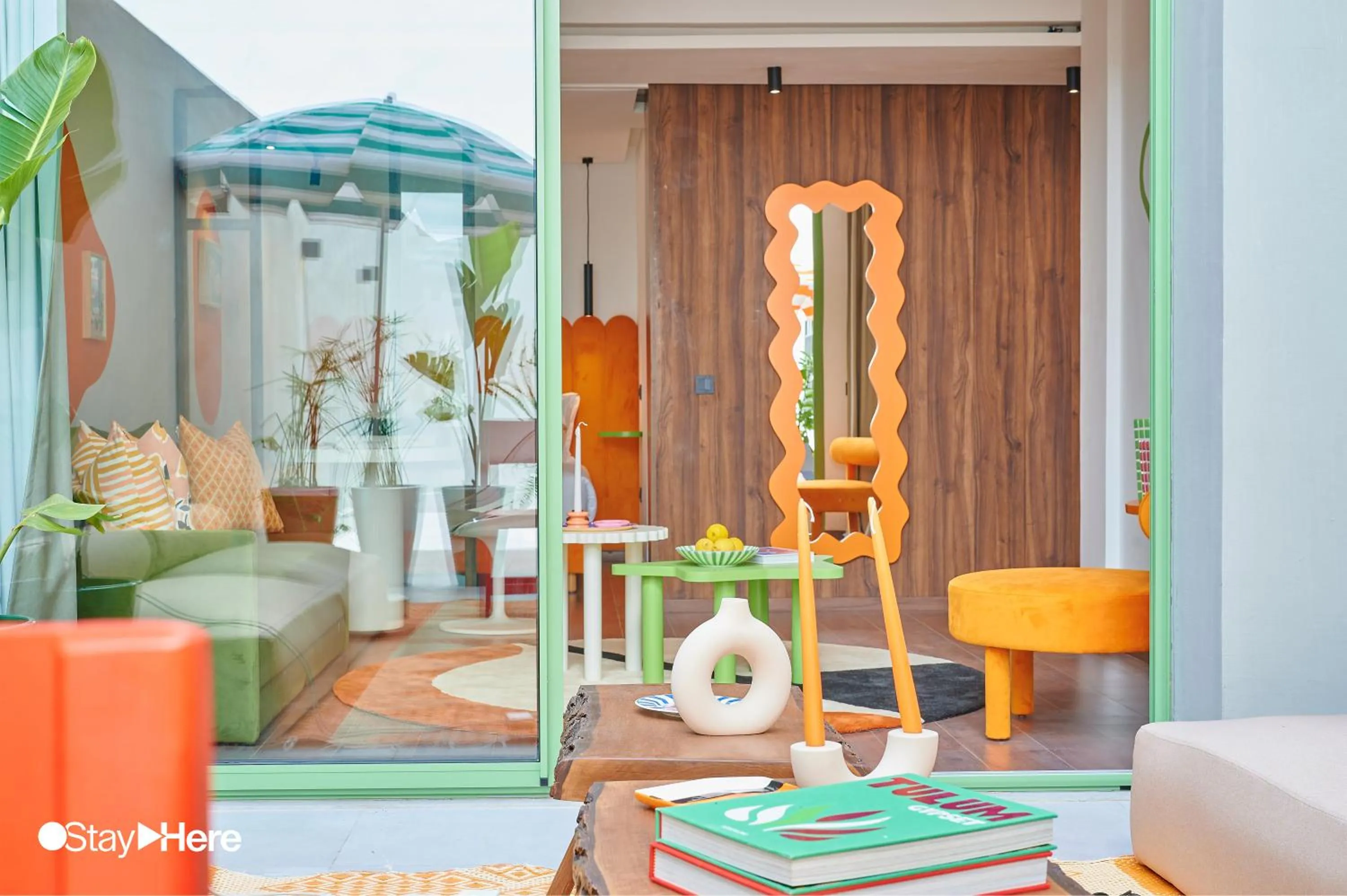 Seating area in Stayhere Casablanca - CFC - Vibrant Residence