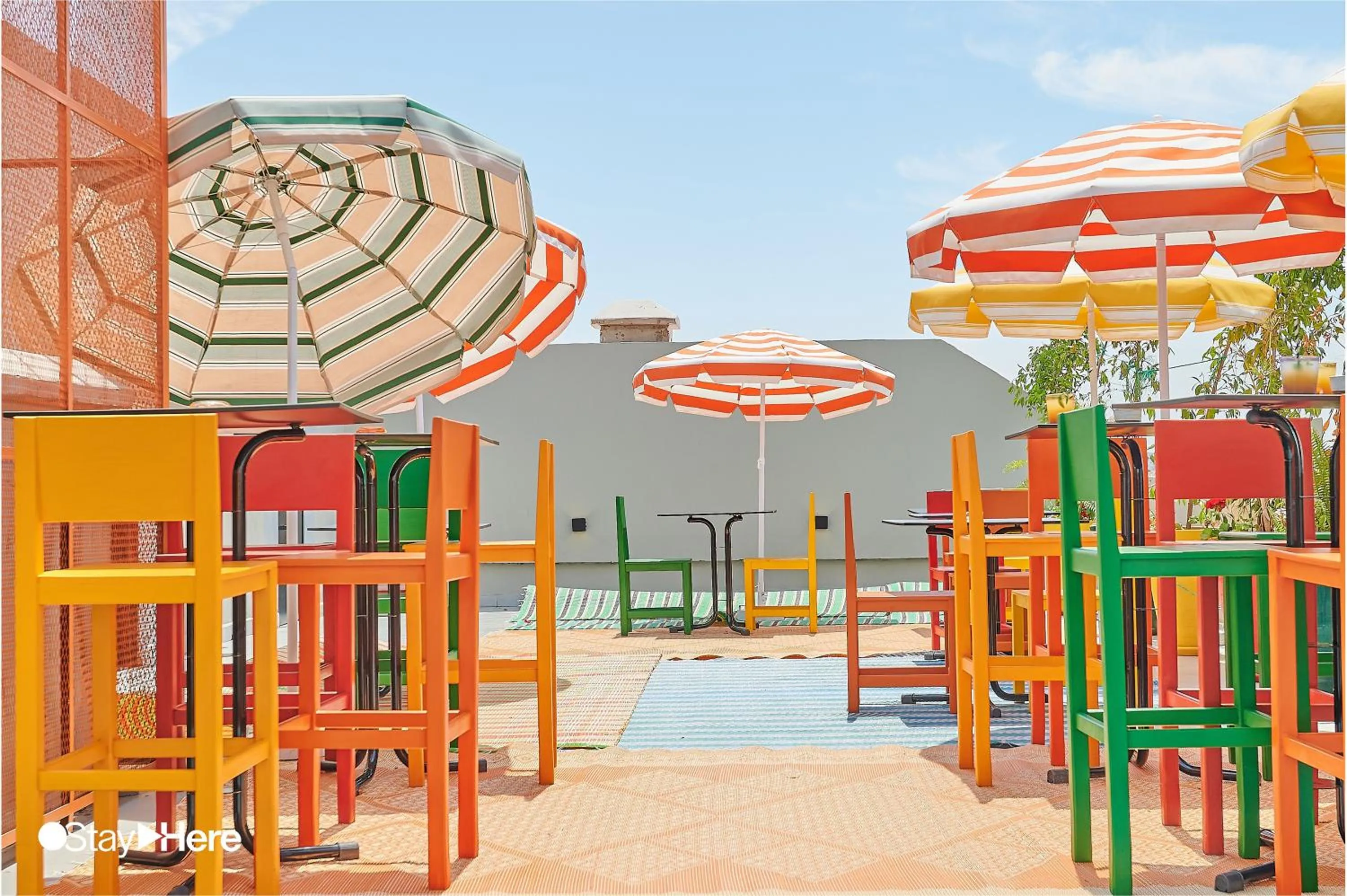 Balcony/Terrace in Stayhere Casablanca - CFC - Vibrant Residence