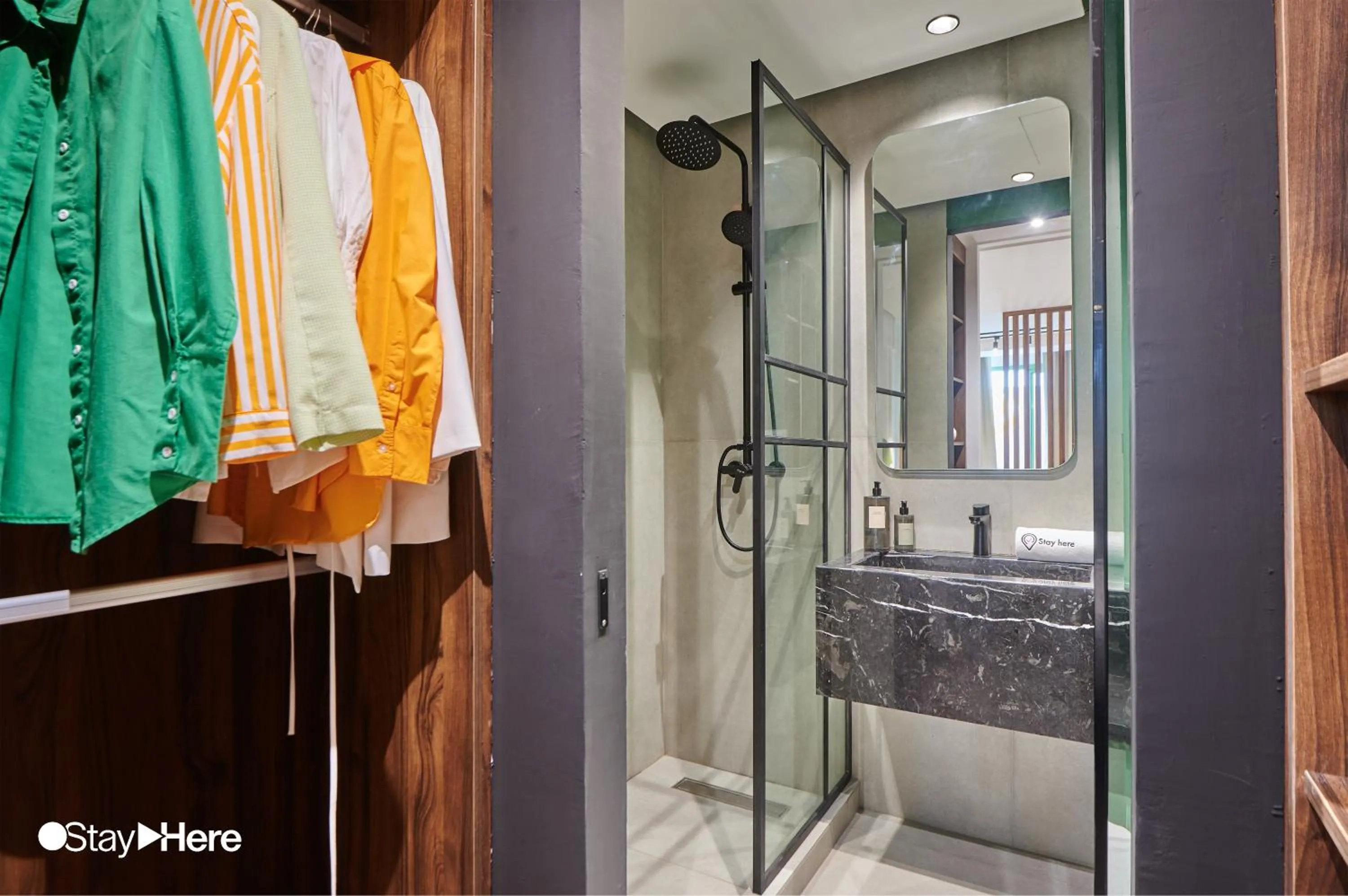 Bathroom in Stayhere Casablanca - CFC - Vibrant Residence