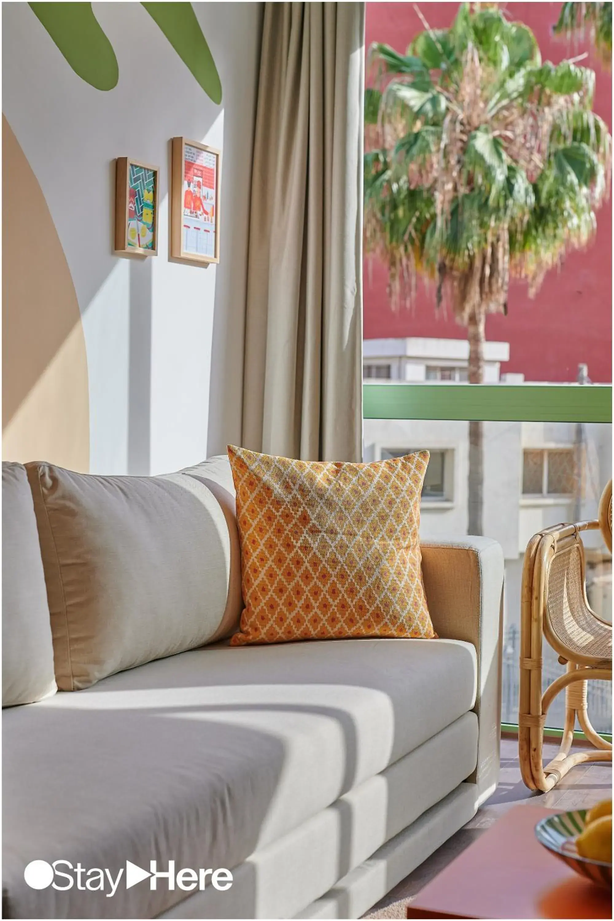 Living room in Stayhere Casablanca - CIL - Vibrant Residence Living room in Stayhere Casablanca - CIL - Vibrant Residence