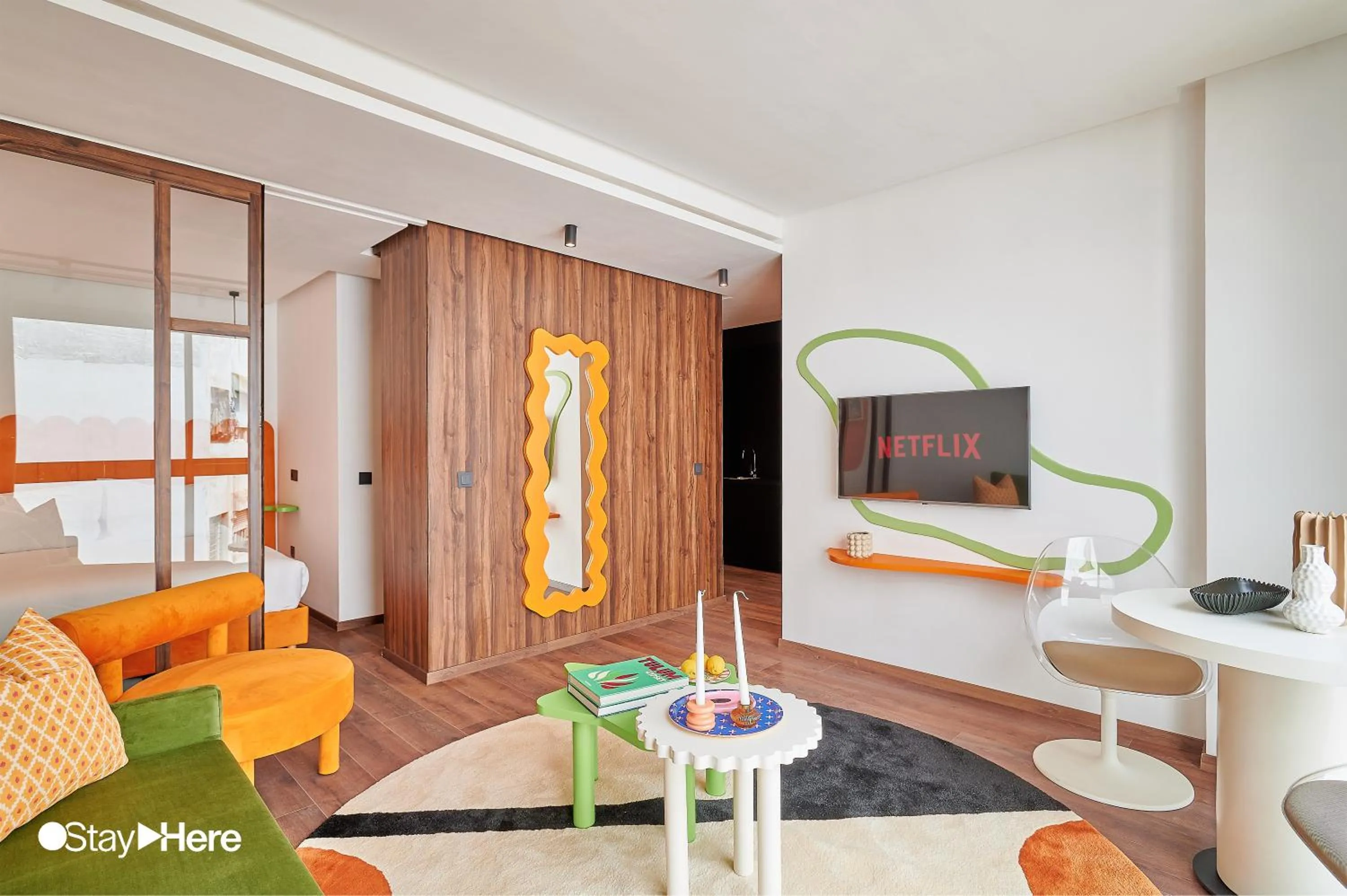 TV and multimedia in Stayhere Casablanca - CFC - Vibrant Residence
