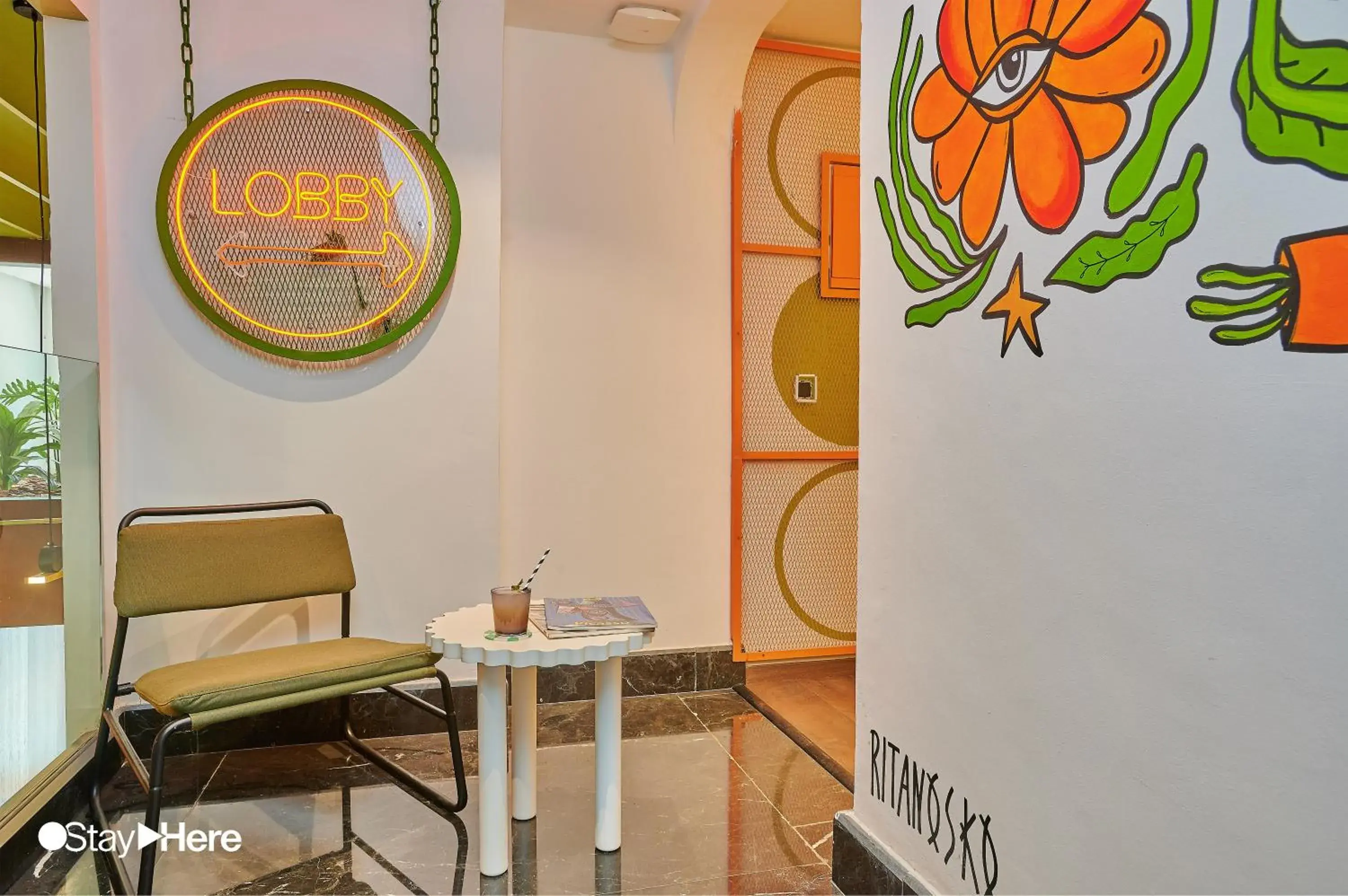 Lobby or reception in Stayhere Casablanca - CIL - Vibrant Residence Lobby or reception in Stayhere Casablanca - CIL - Vibrant Residence