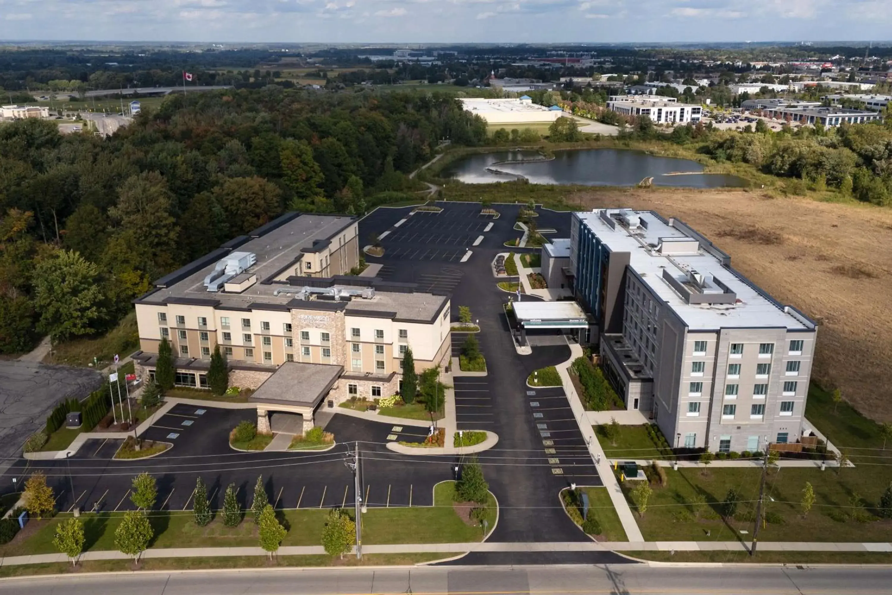 Property building in Homewood Suites by Hilton Waterloo/St. Jacobs Property building in Homewood Suites by Hilton Waterloo/St. Jacobs