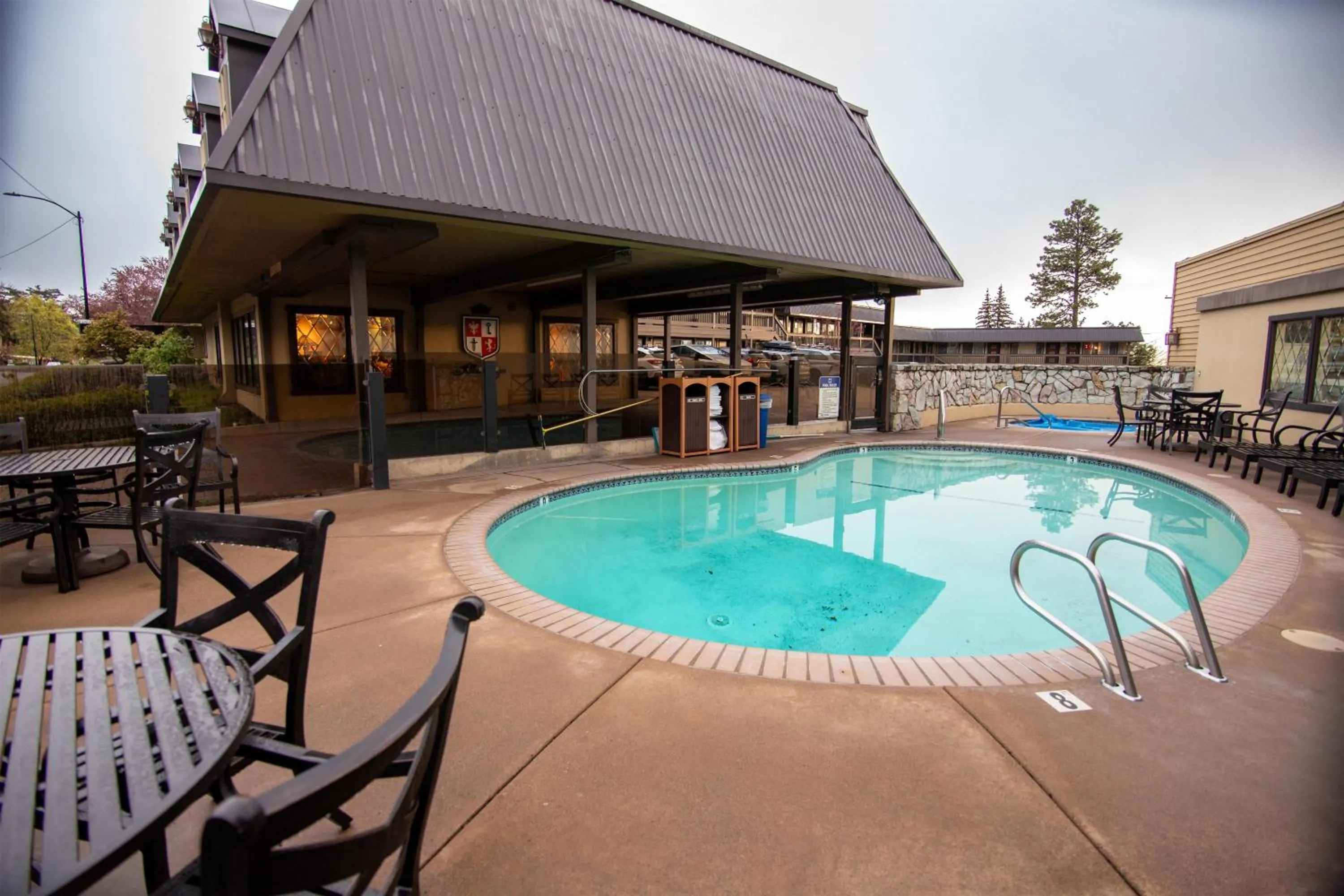 Pool view in The Bard's Inn - BW Signature Collection by Best Western