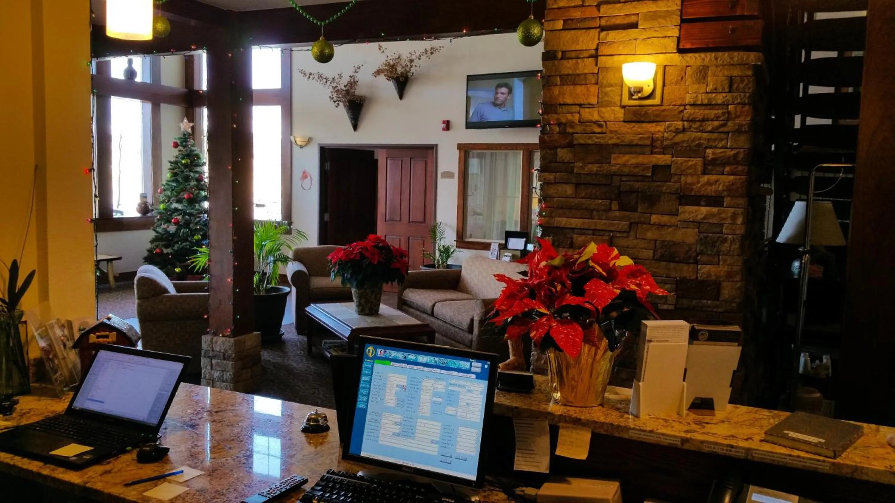 Lobby or reception in A Riverside Inn Travelodge by Wyndham