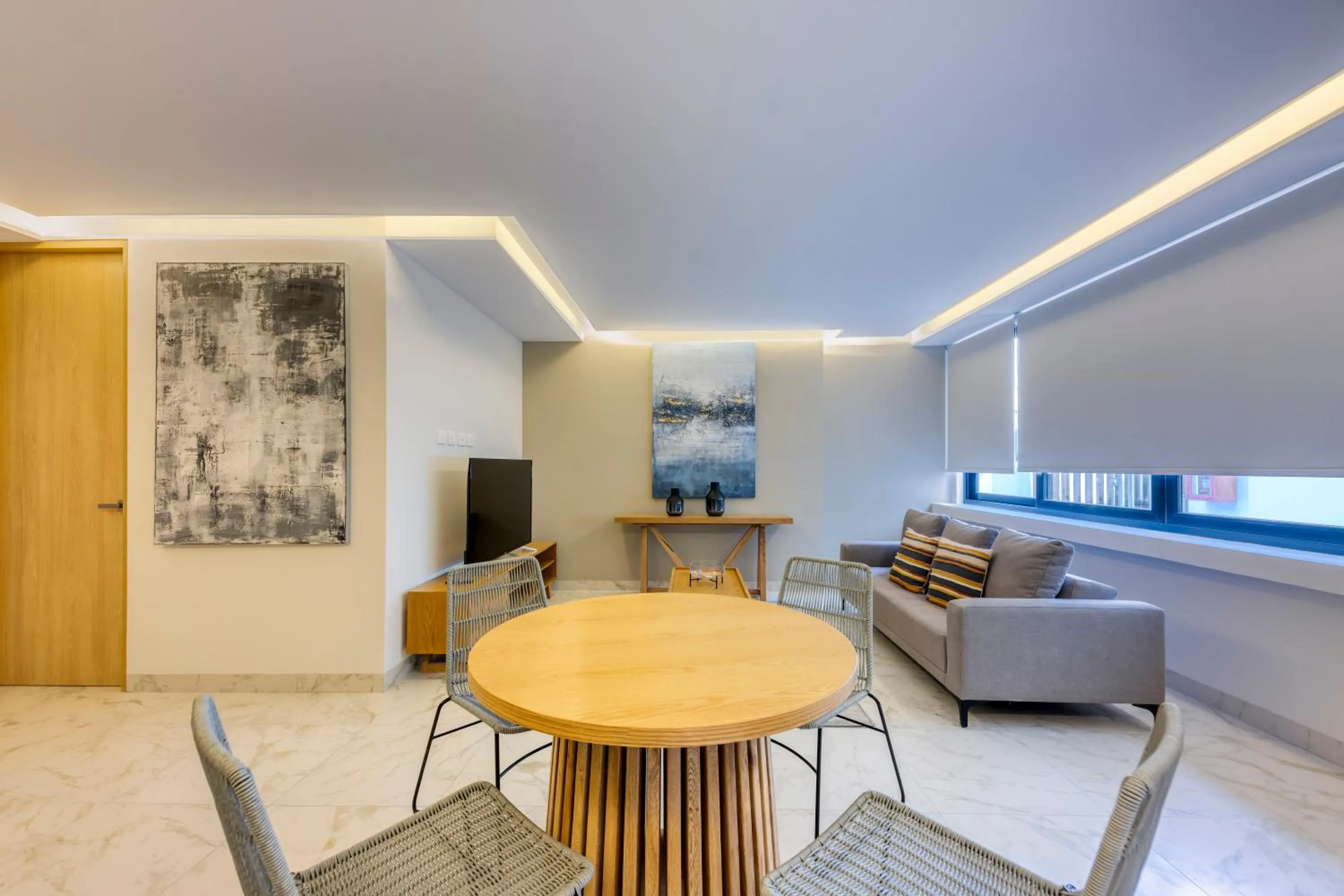 Living room in Lumina at Cardinal San José del Cabo