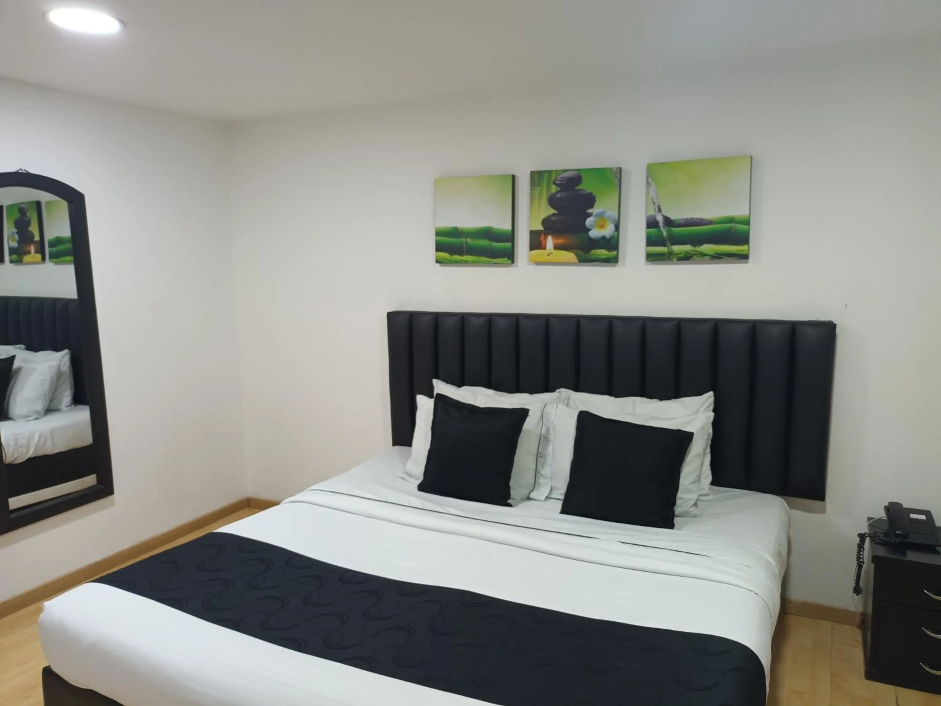 Photo of the whole room, Bed in Hotel Santiago Plaza