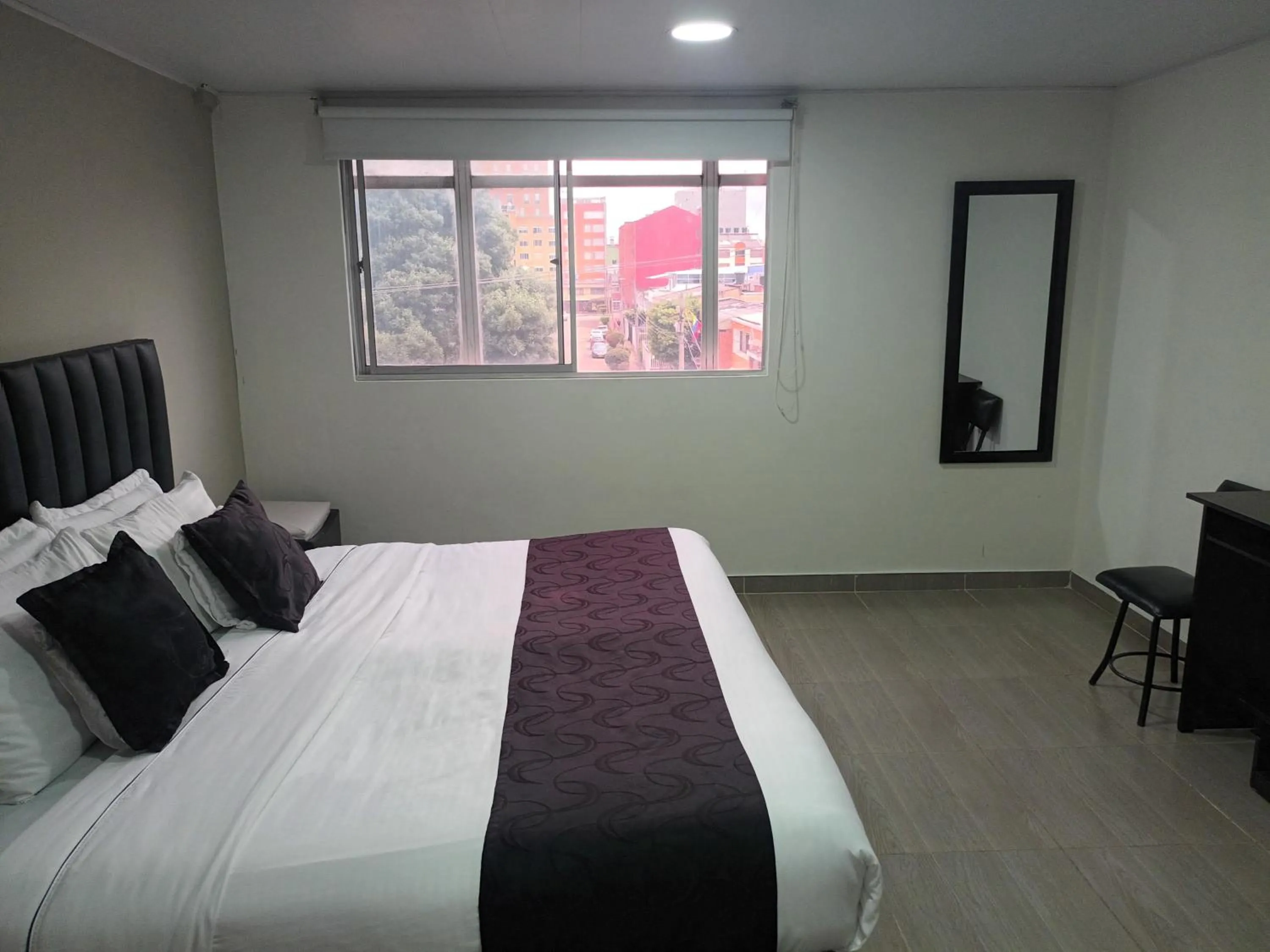 Photo of the whole room, Bed in Hotel Santiago Plaza