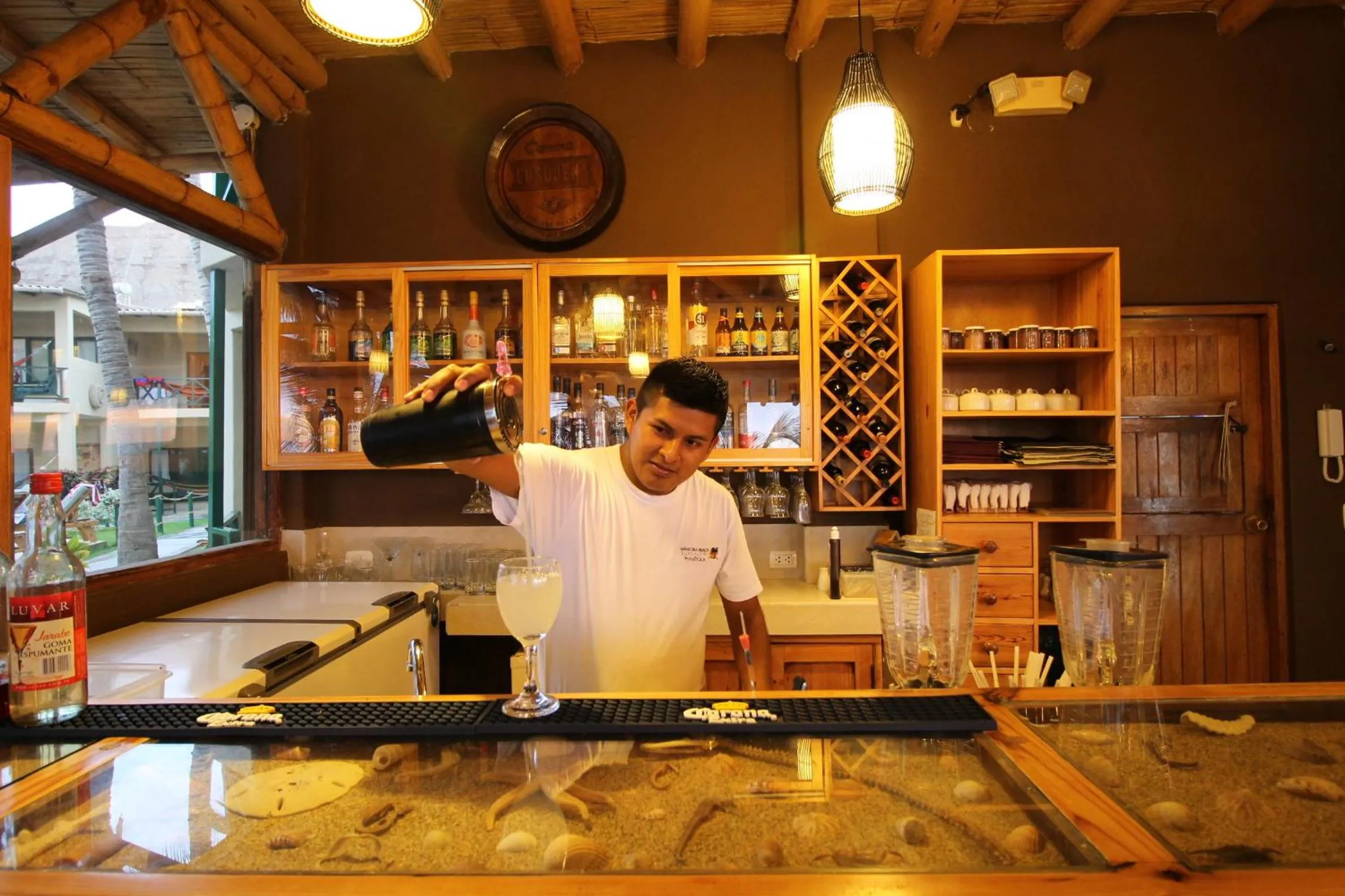 Staff in Mancora Beach Hotel