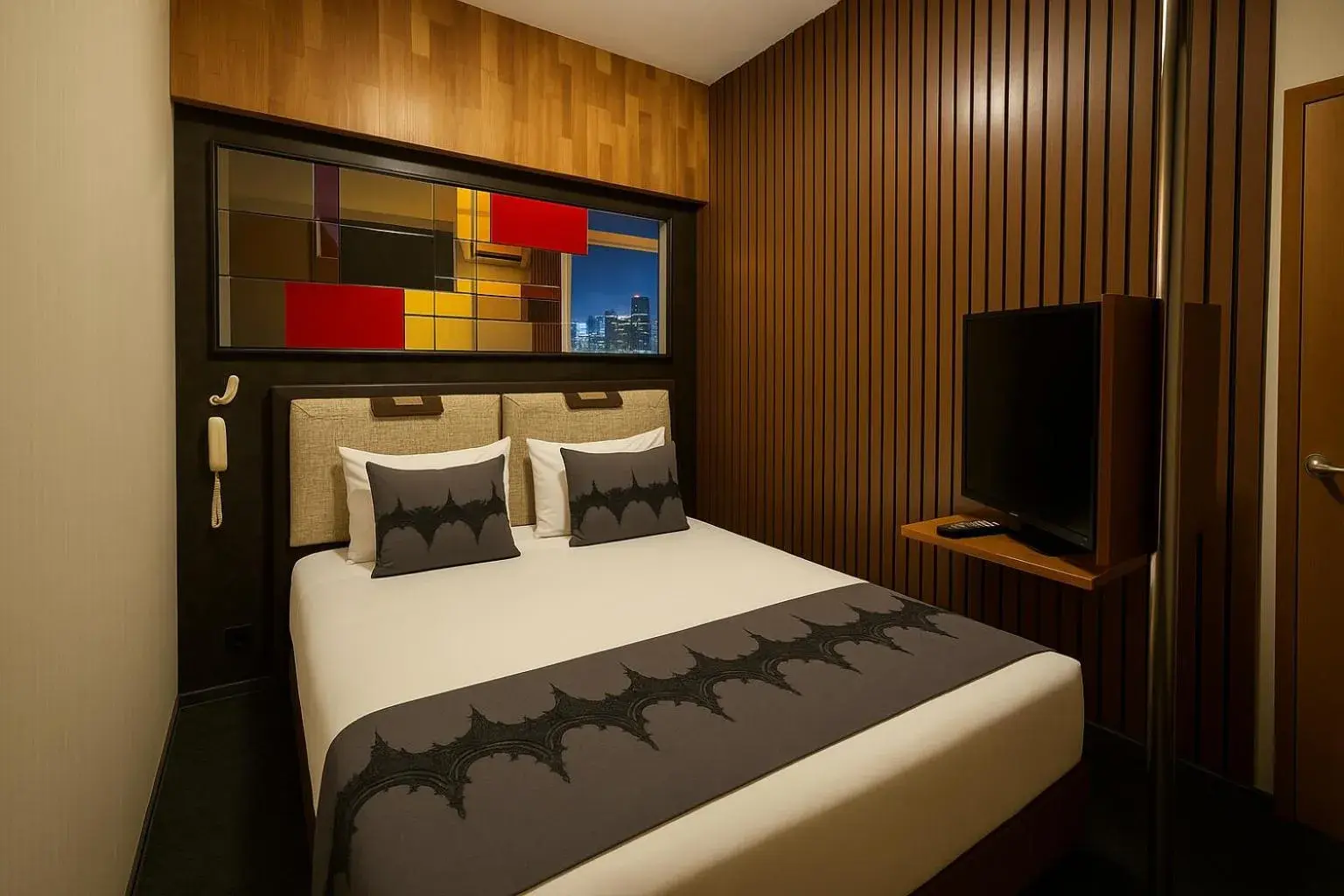 Economy Double Room in Black Art Otel Economy Double Room in Black Art Otel