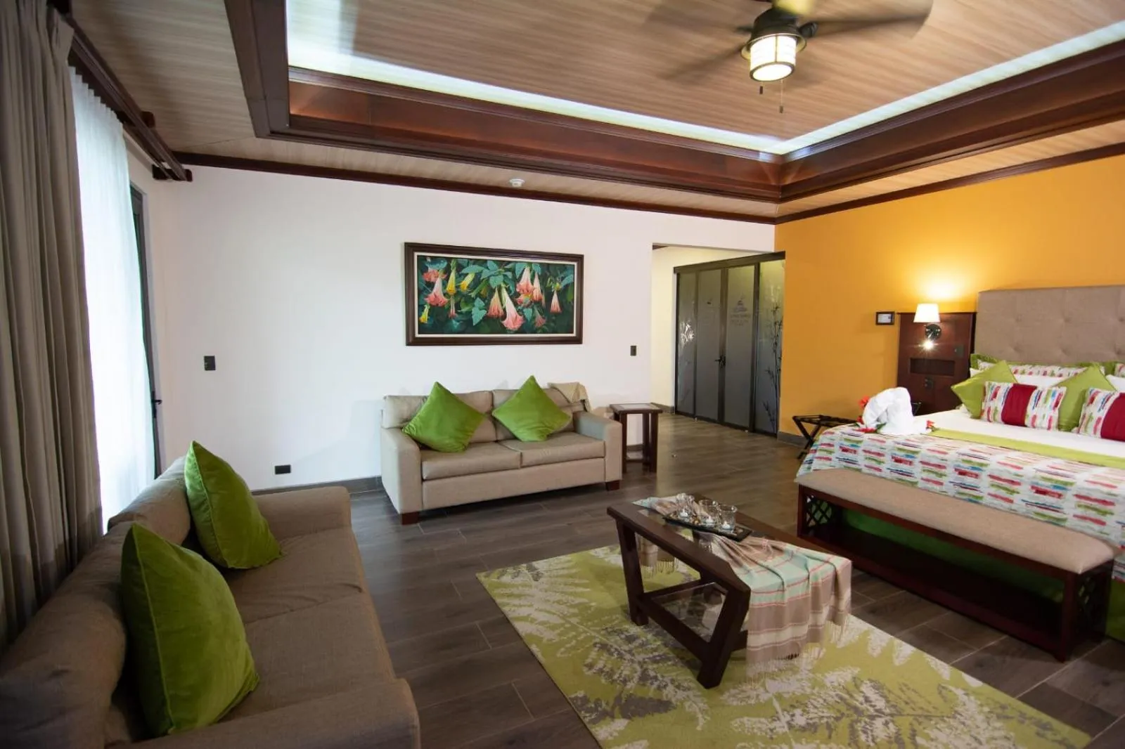 Bed in Hotel Arenal Springs Resort & Spa