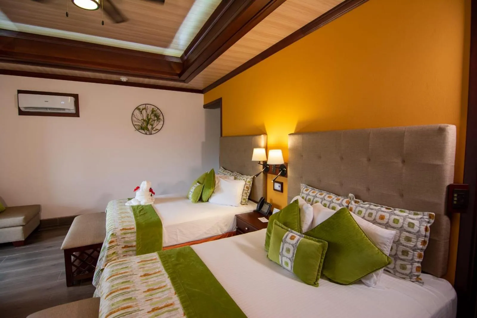 Bed in Hotel Arenal Springs Resort & Spa