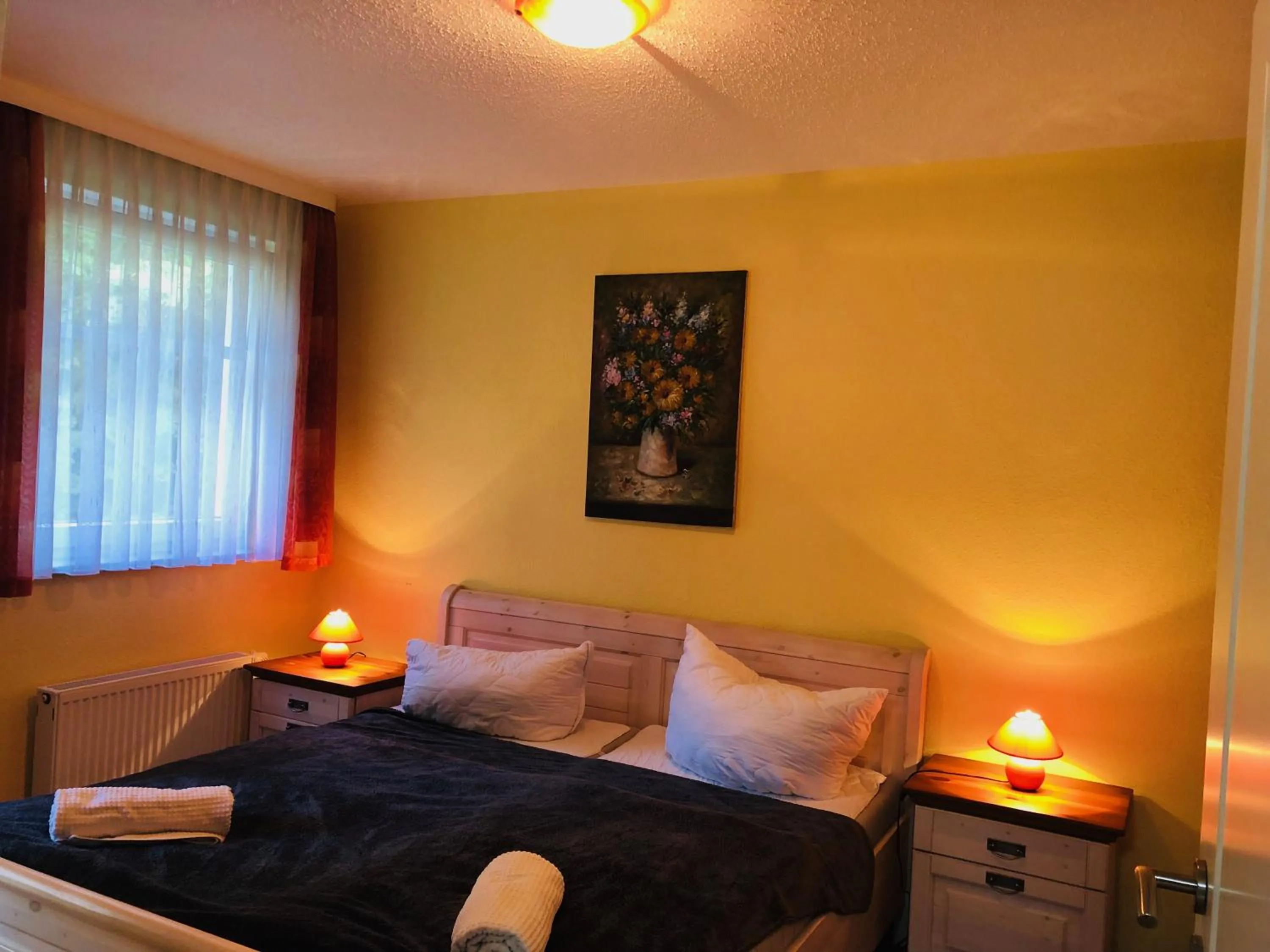 Bed in Villa Seefisch
