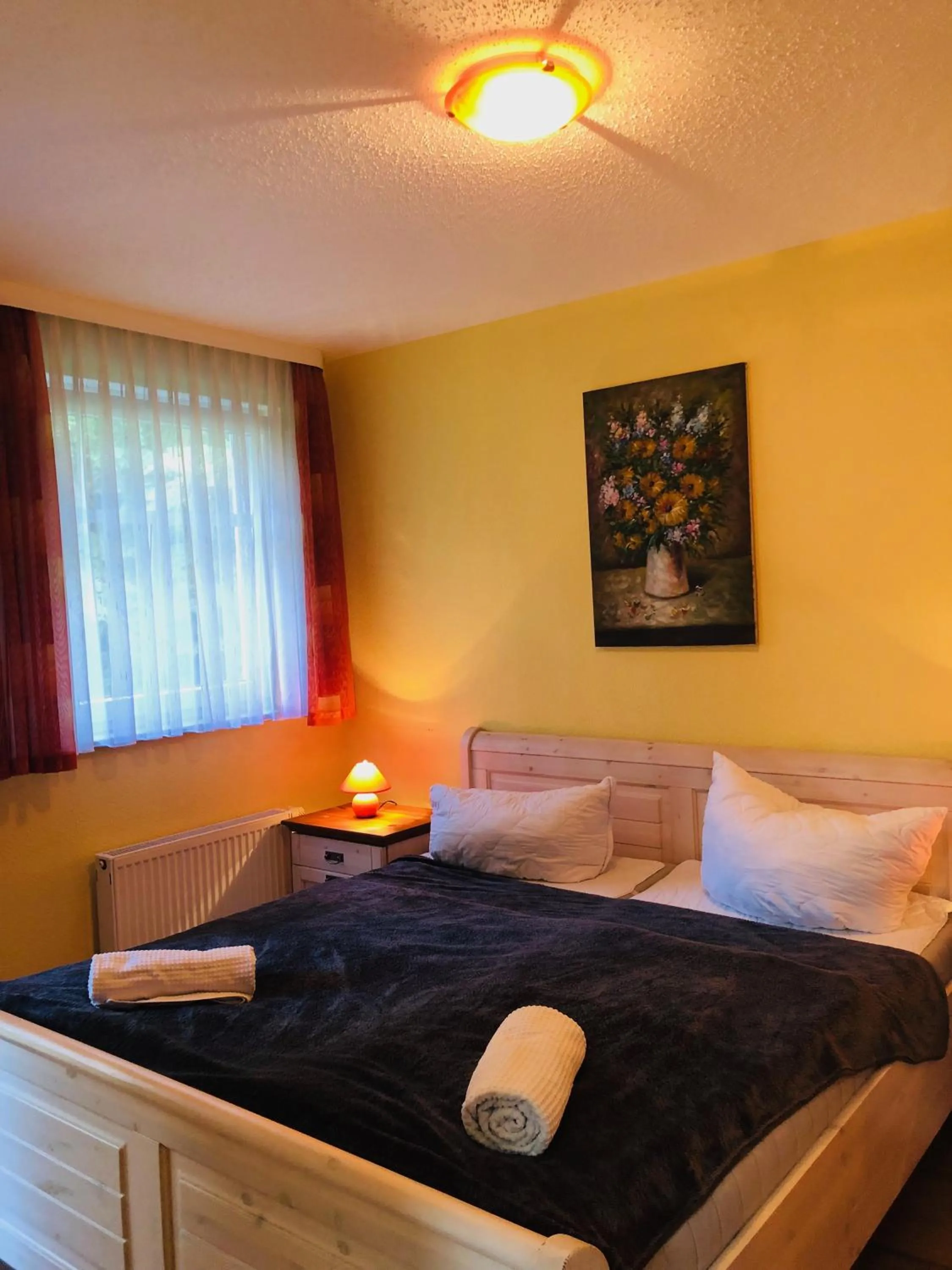 Bed in Villa Seefisch