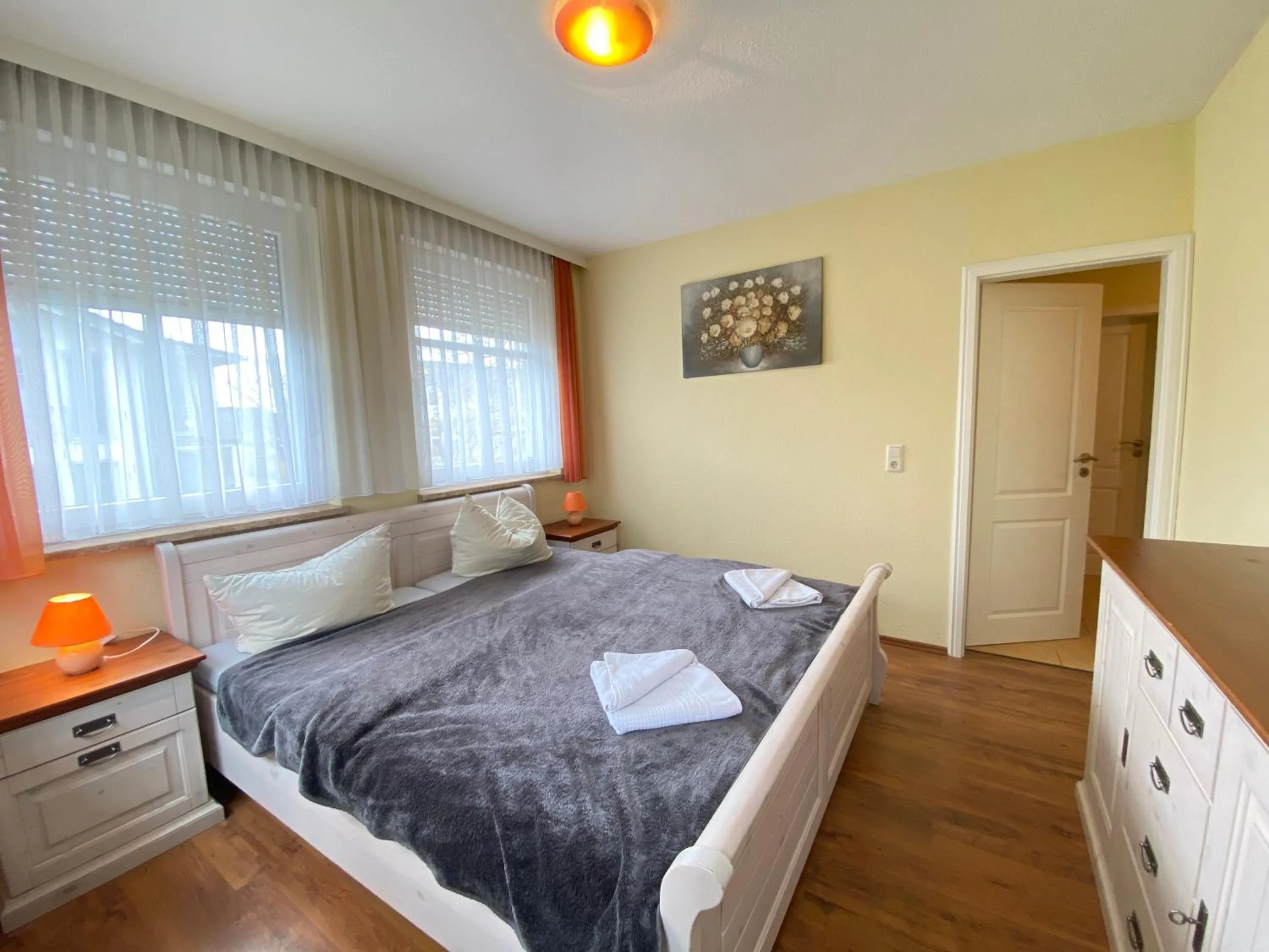 Bed in Villa Seefisch
