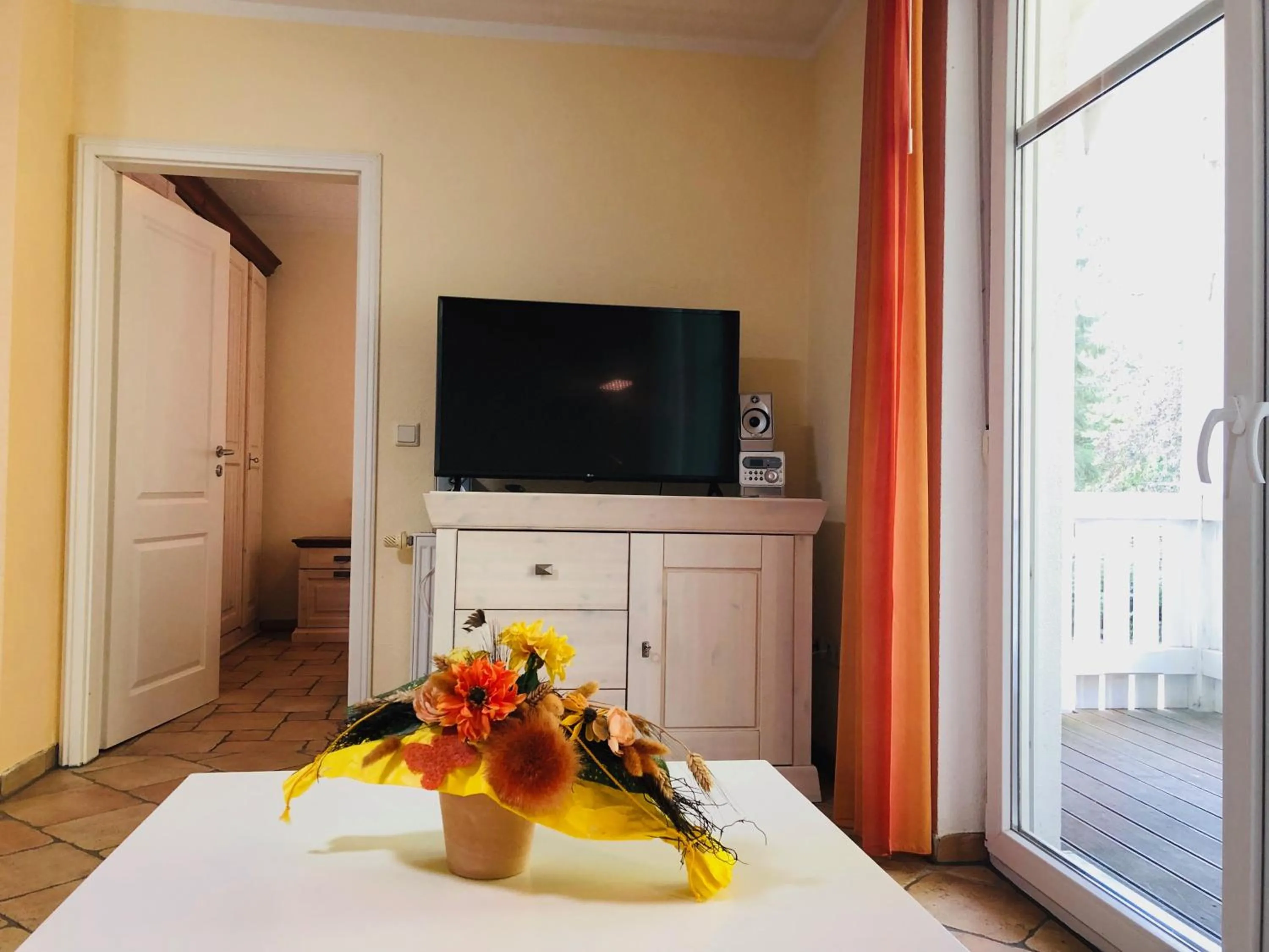 Bed in Villa Seefisch