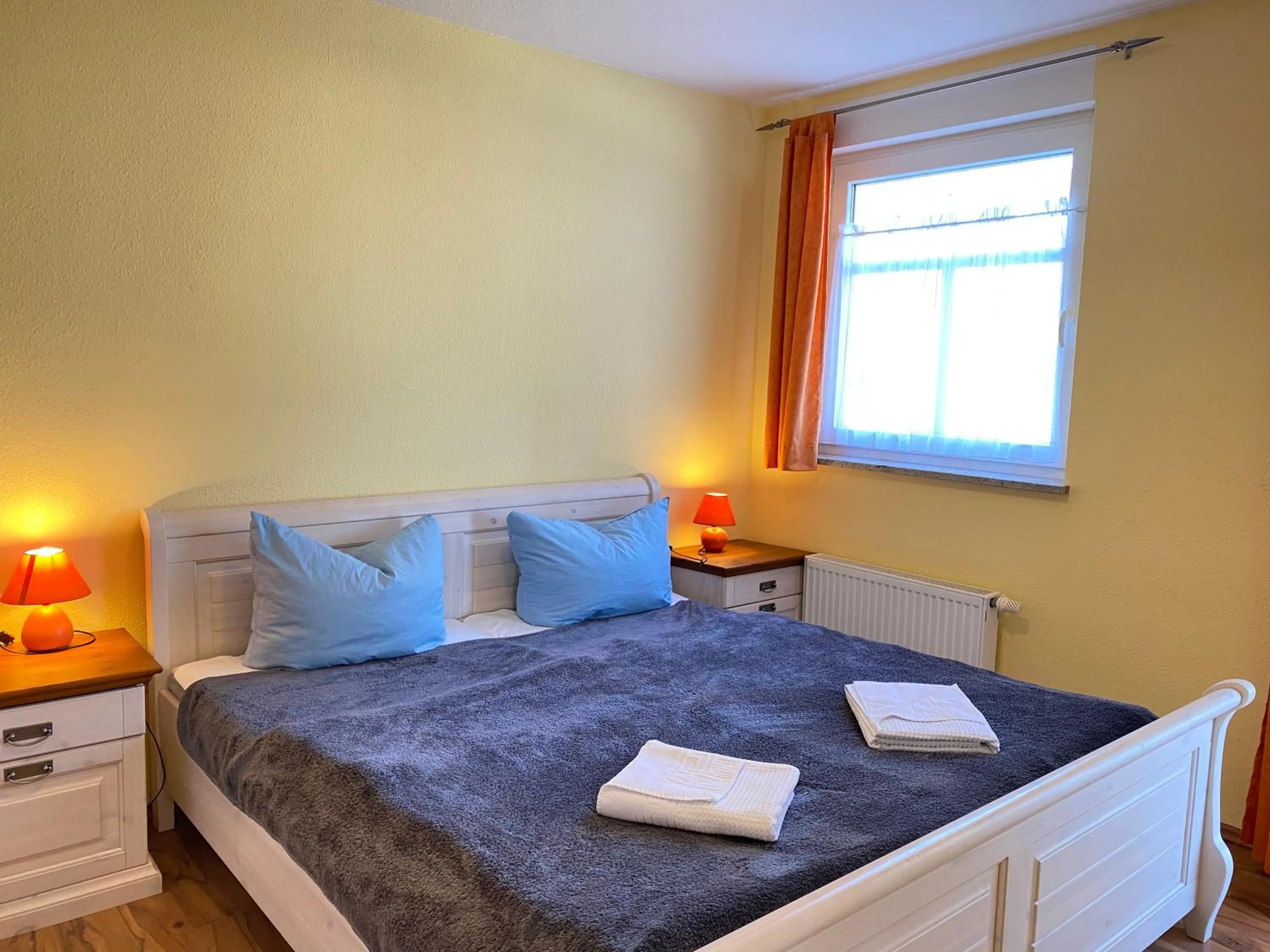 Bed in Villa Seefisch