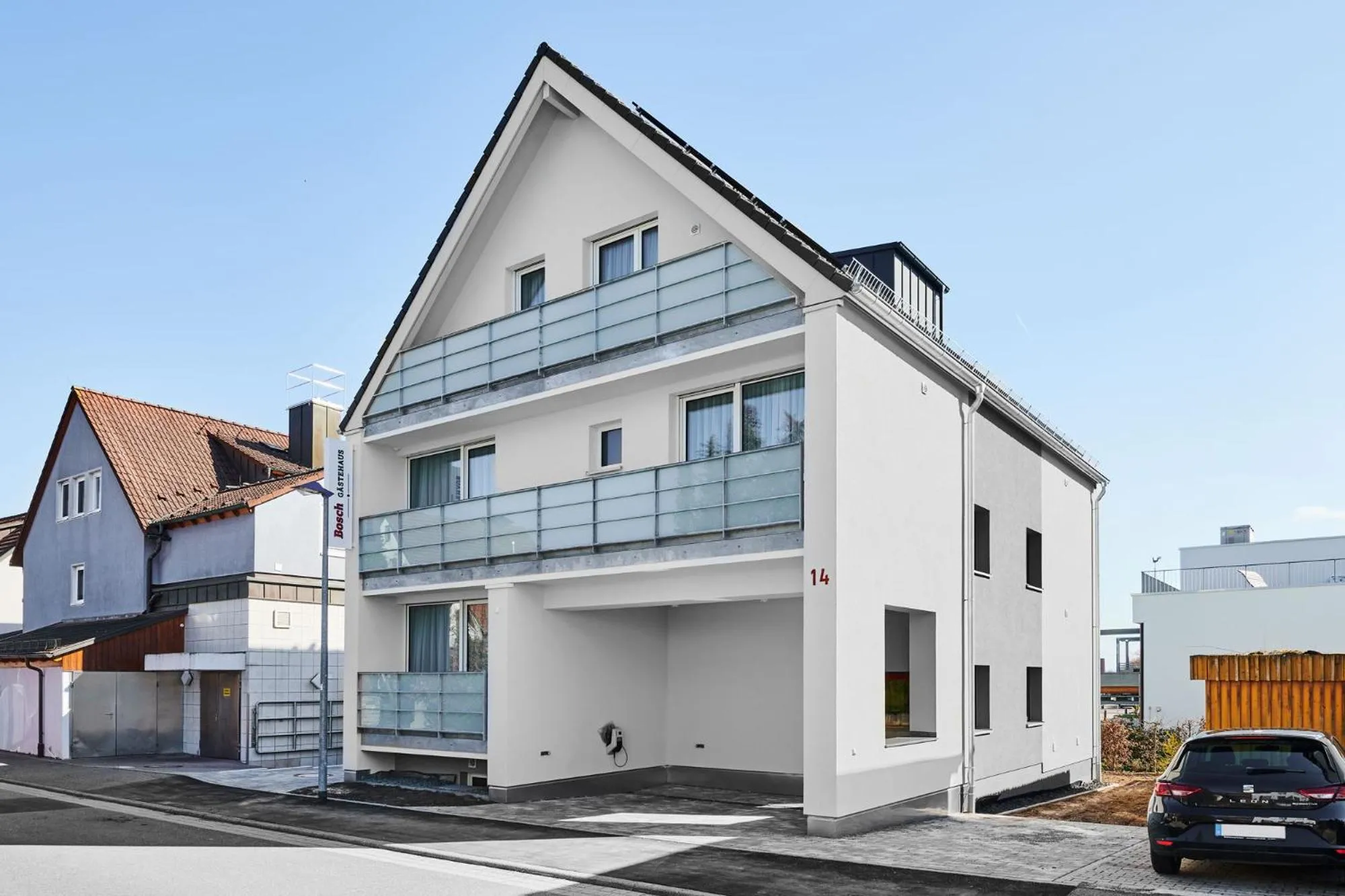 Property building in Gästehaus Bosch